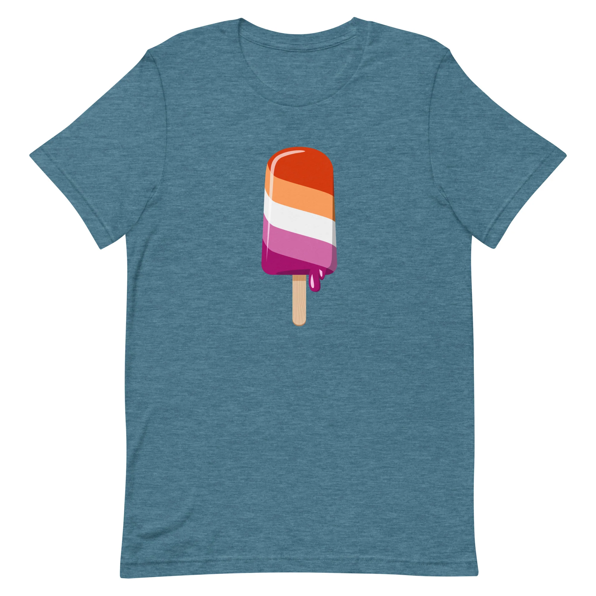 Lesbian Pride Ice Lolly T-shirt