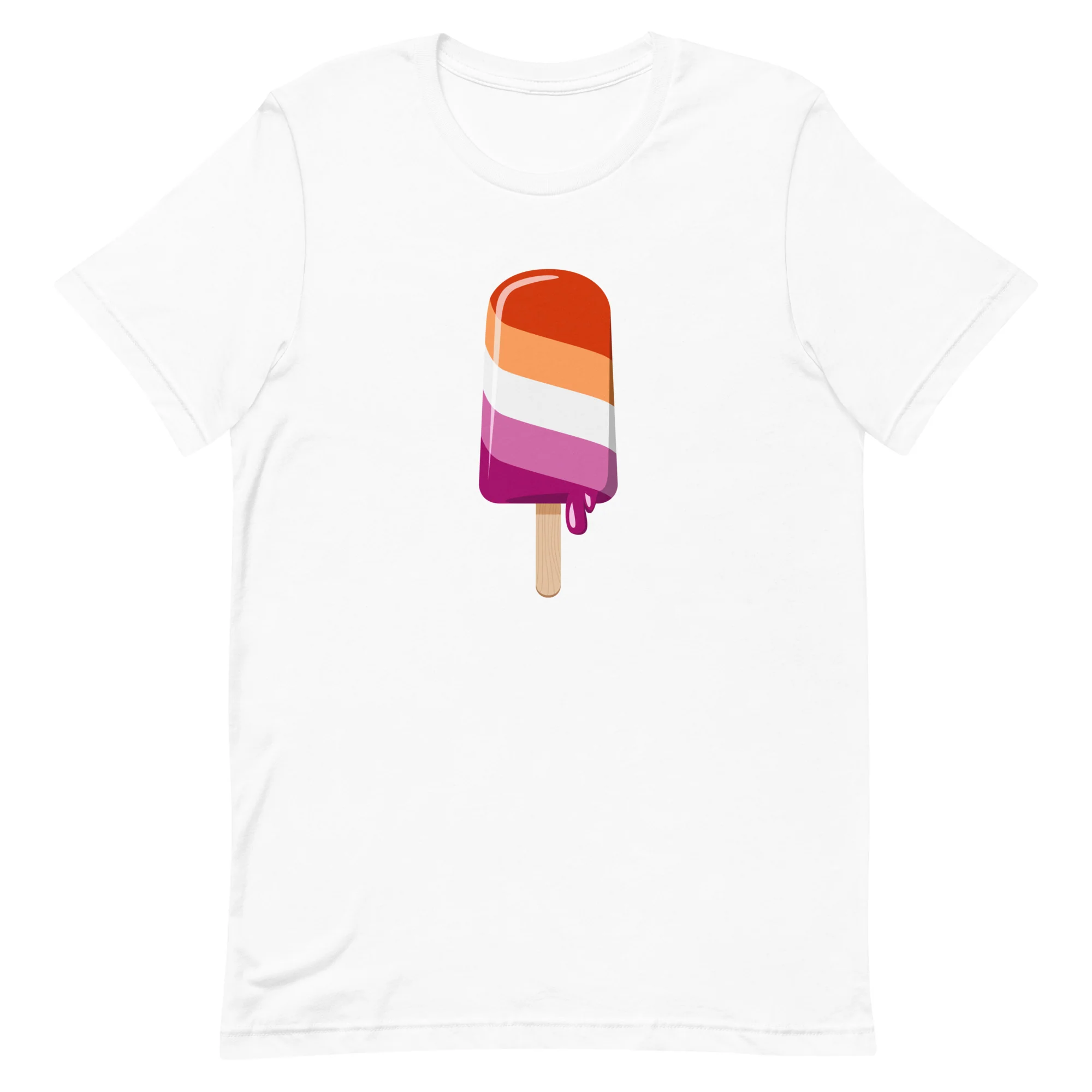 Lesbian Pride Ice Lolly T-shirt - Image 2