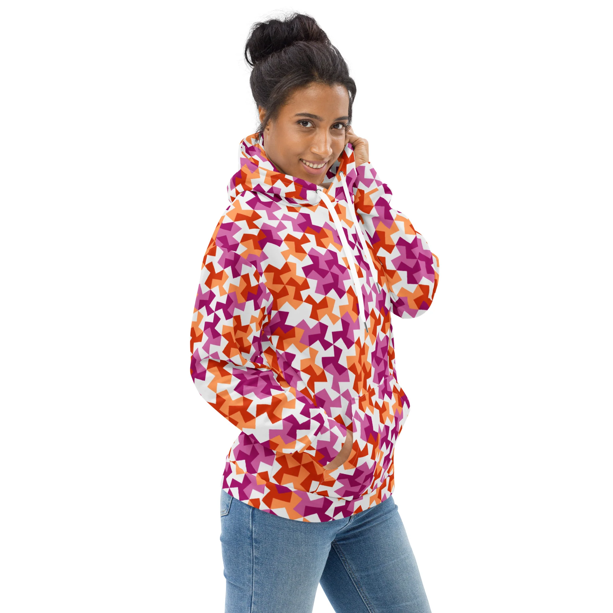 Lesbian Pattern X Hoodie - Image 4