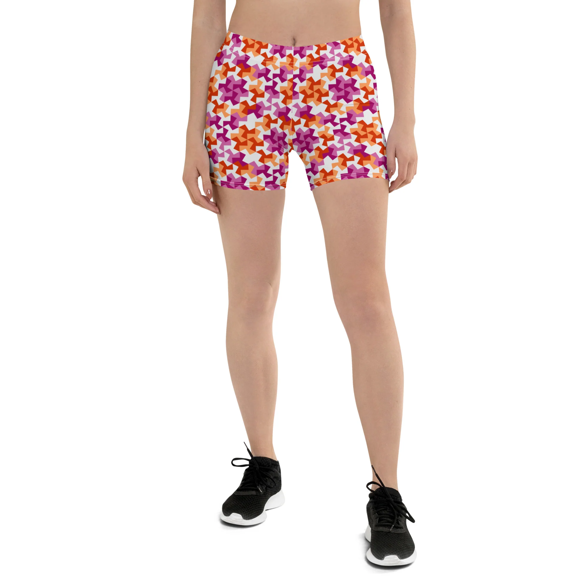 Lesbian Pattern X Legging Shorts - Image 6
