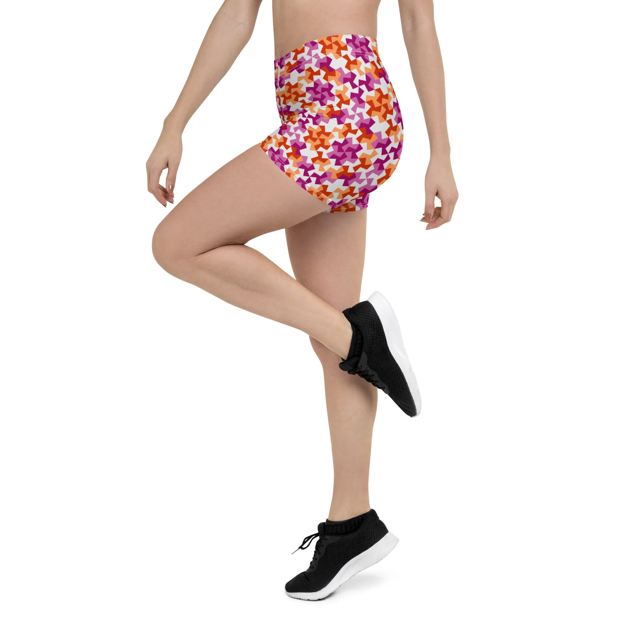 Lesbian Pattern X Legging Shorts - Image 7
