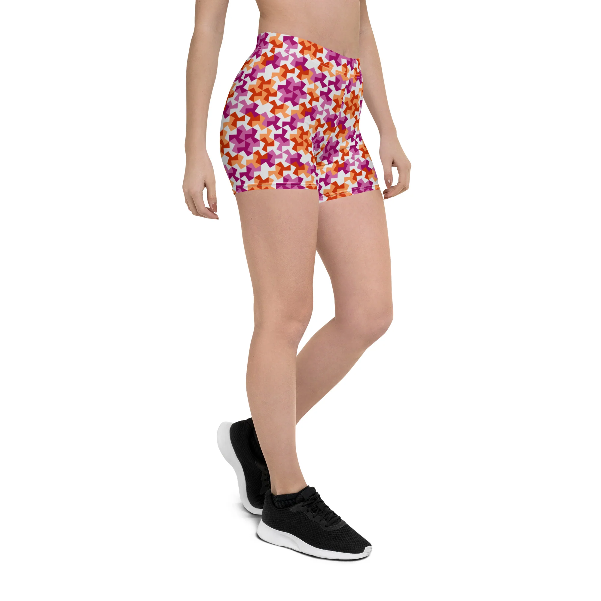 Lesbian Pattern X Legging Shorts - Image 8