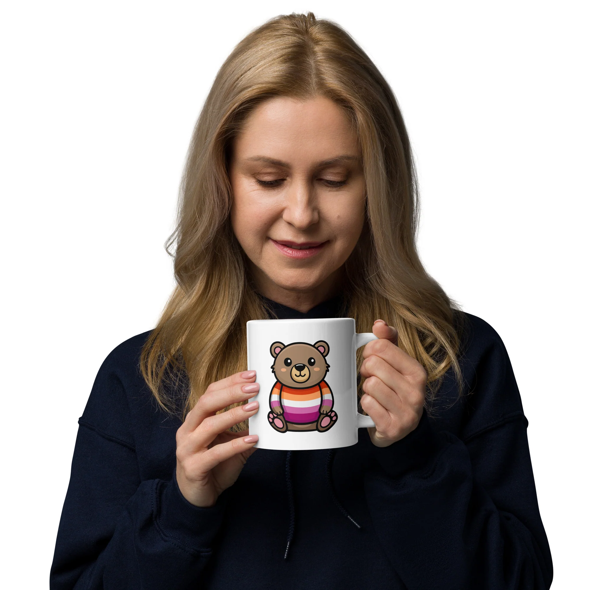 Lesbian Pride Bear Mug - Image 6