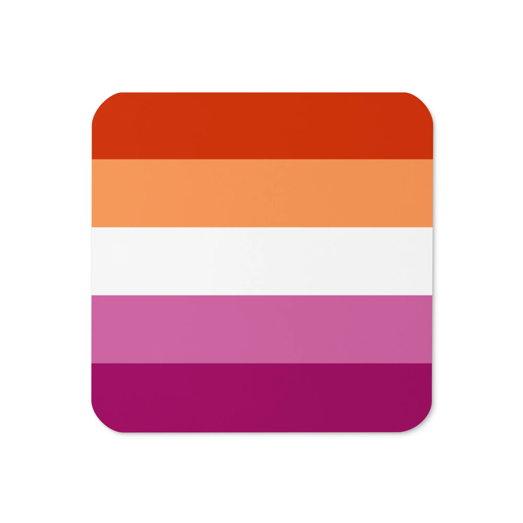 Lesbian Pride Flag Coaster