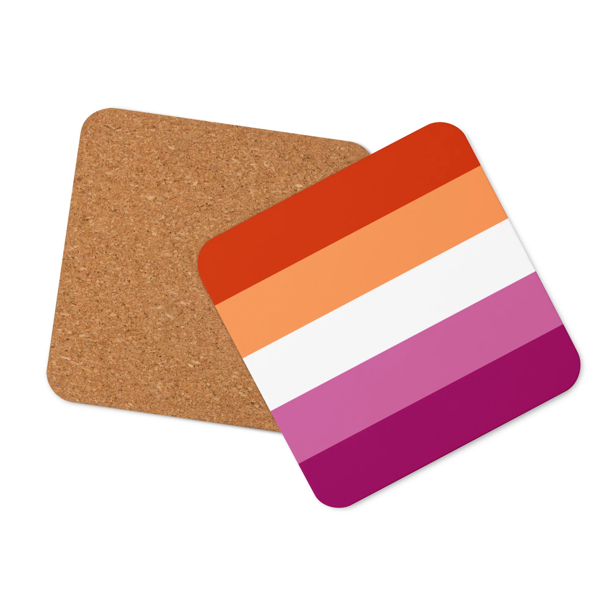 Lesbian Pride Flag Coaster - Image 3