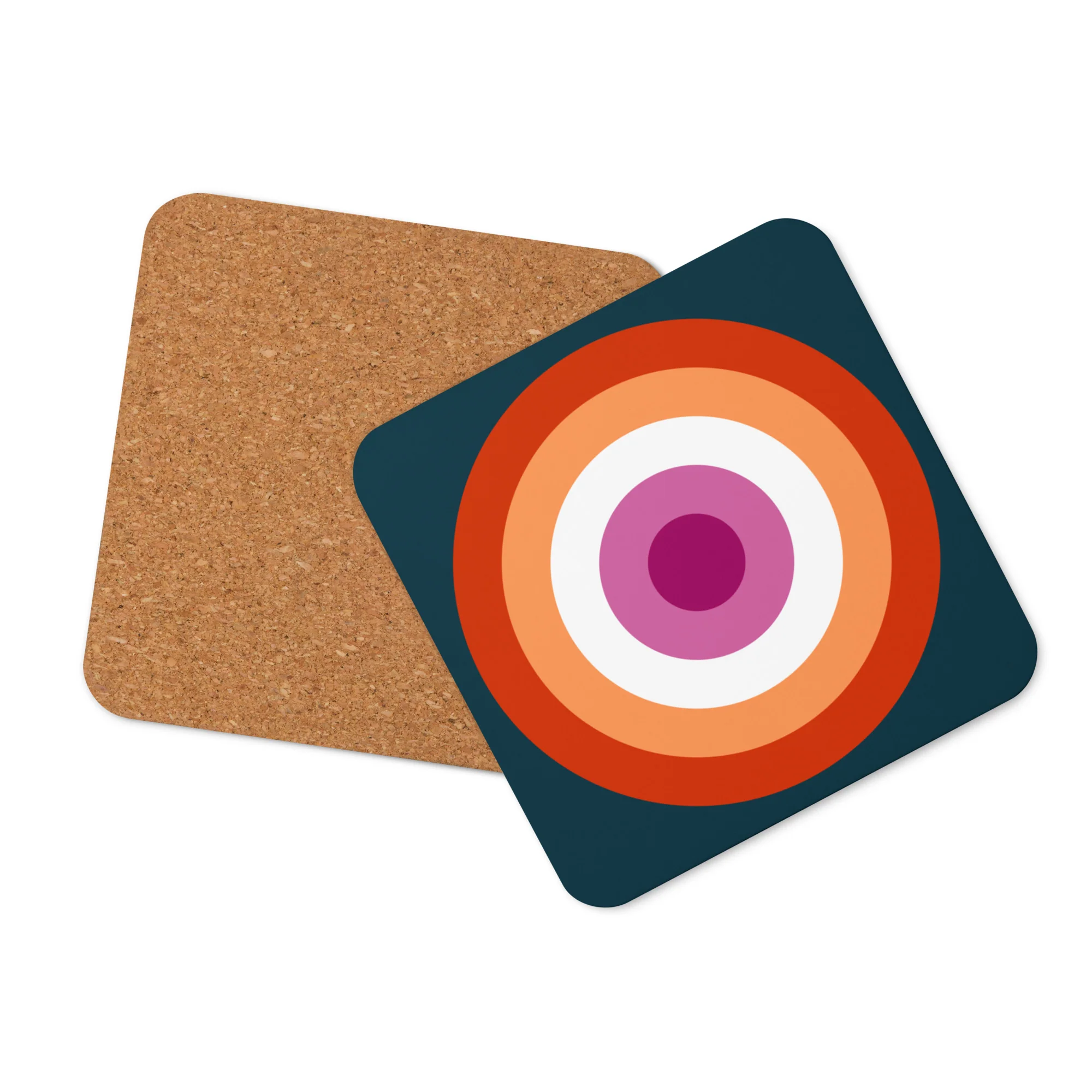 Lesbian Pride Flag Roundel Coaster - Image 4