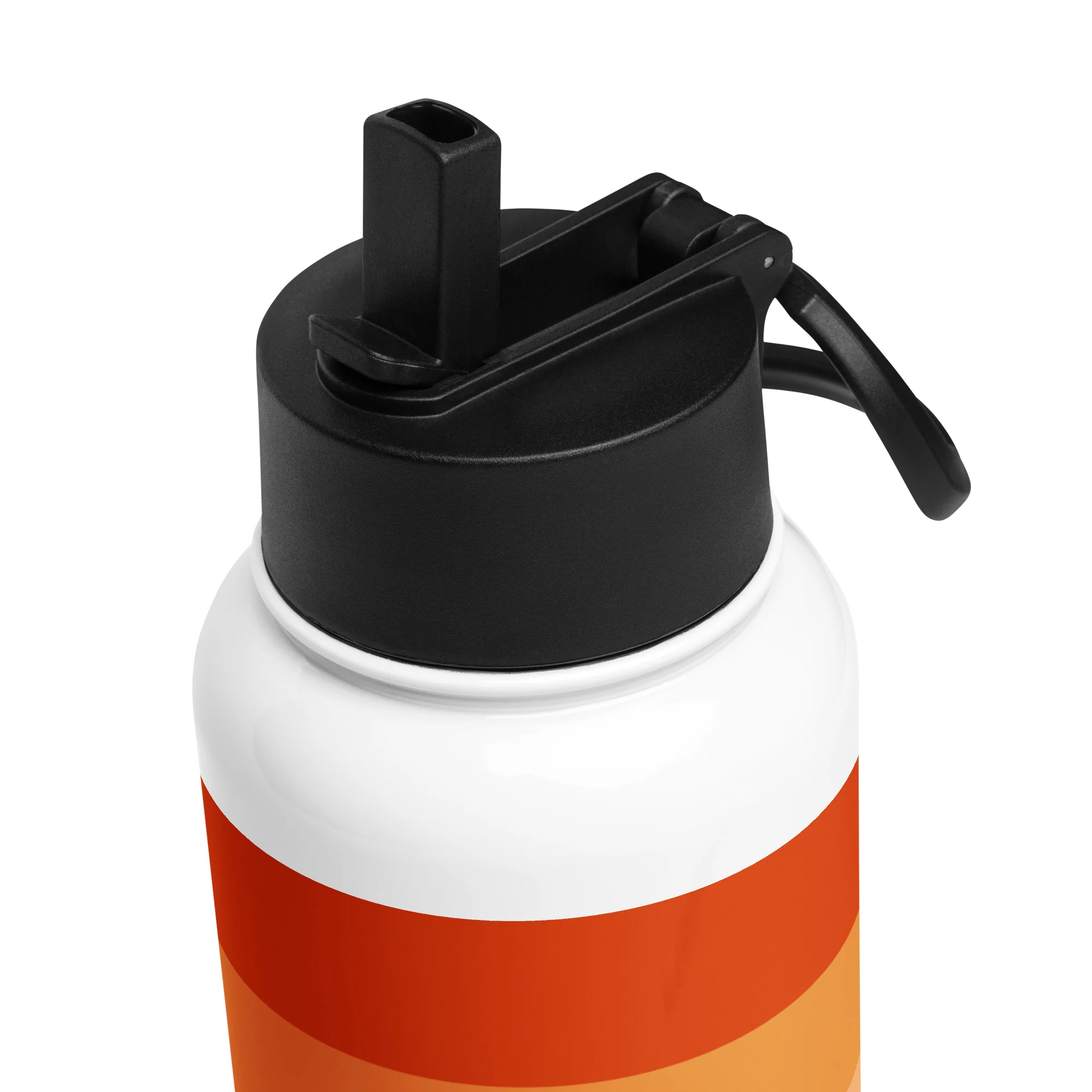 Lesbian Pride Flag Stainless Steel Water Bottle - Image 4