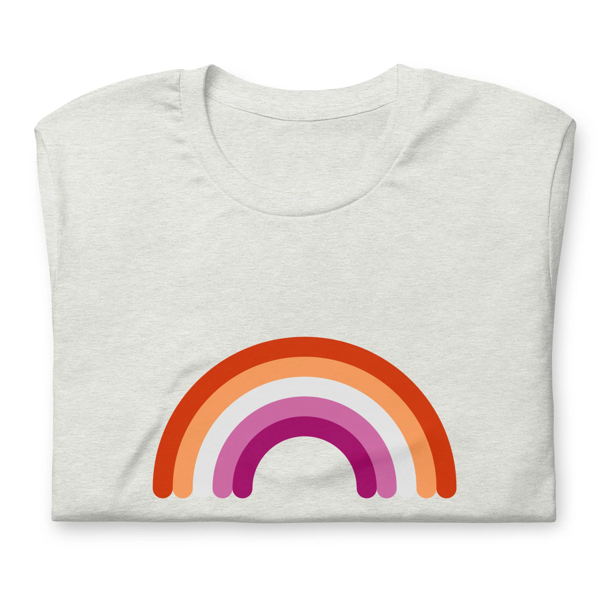 Lesbian Pride Rainbow T-Shirt - Image 2