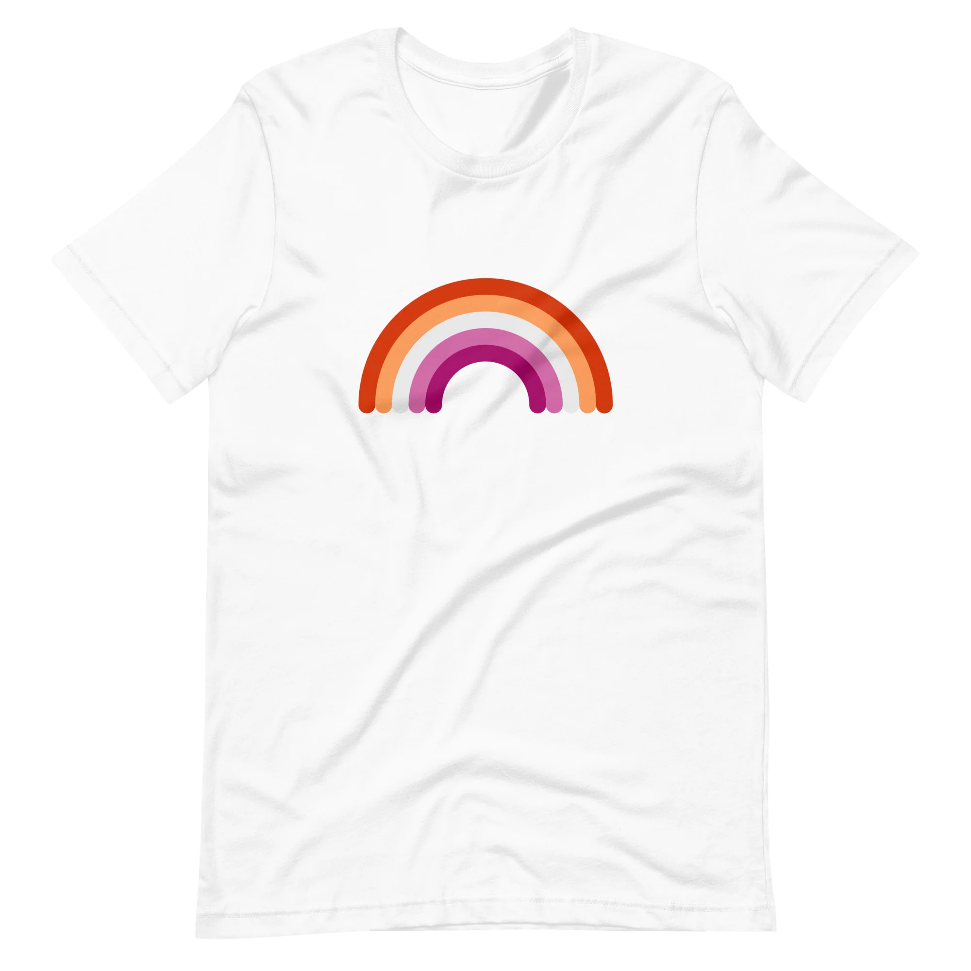 Lesbian Pride Rainbow T-Shirt - Image 5