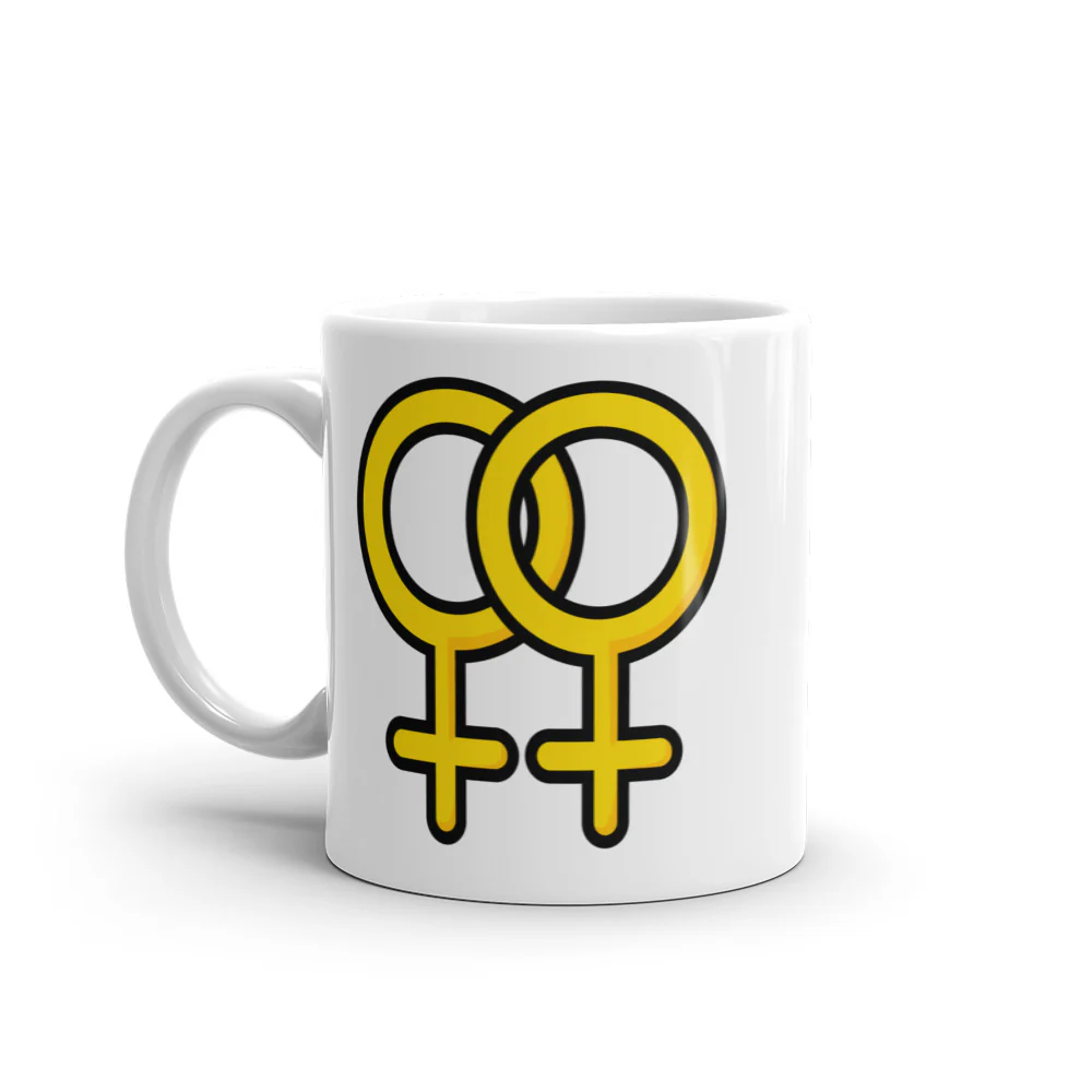 Lesbian Symbol Mug - Image 2