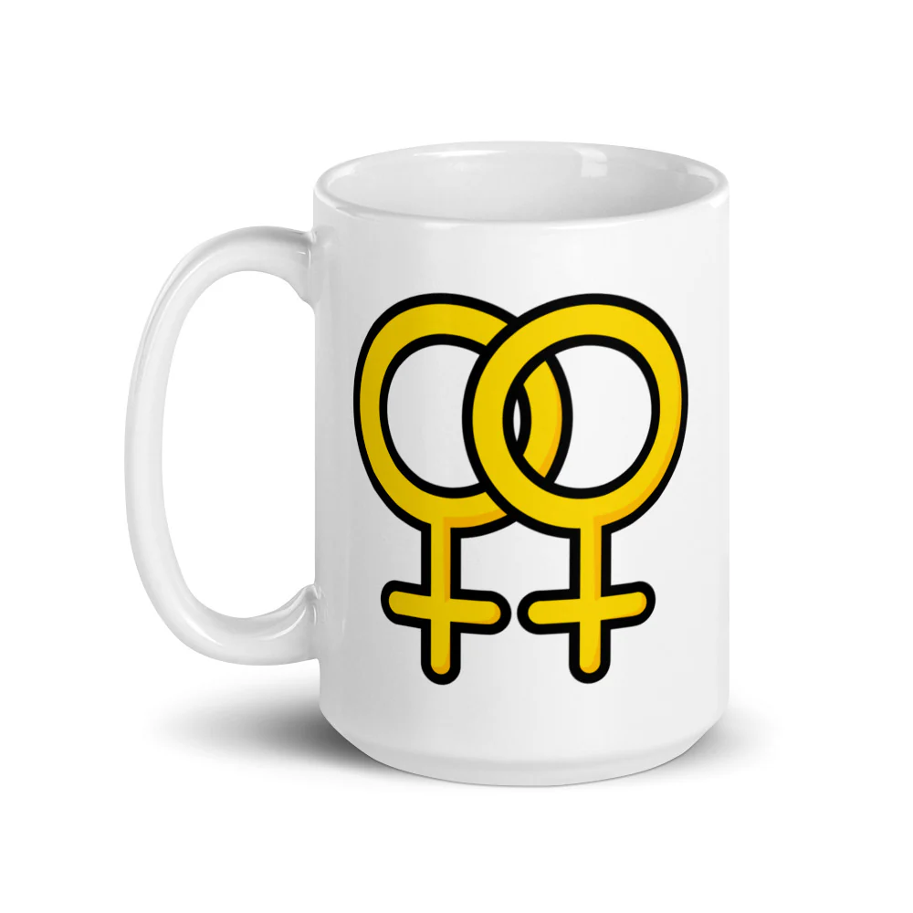 Lesbian Symbol Mug - Image 5