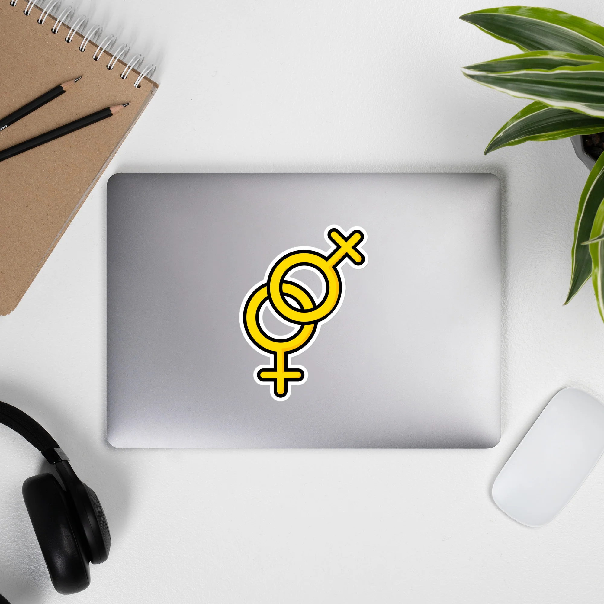Lesbian Symbol Sticker - Image 4