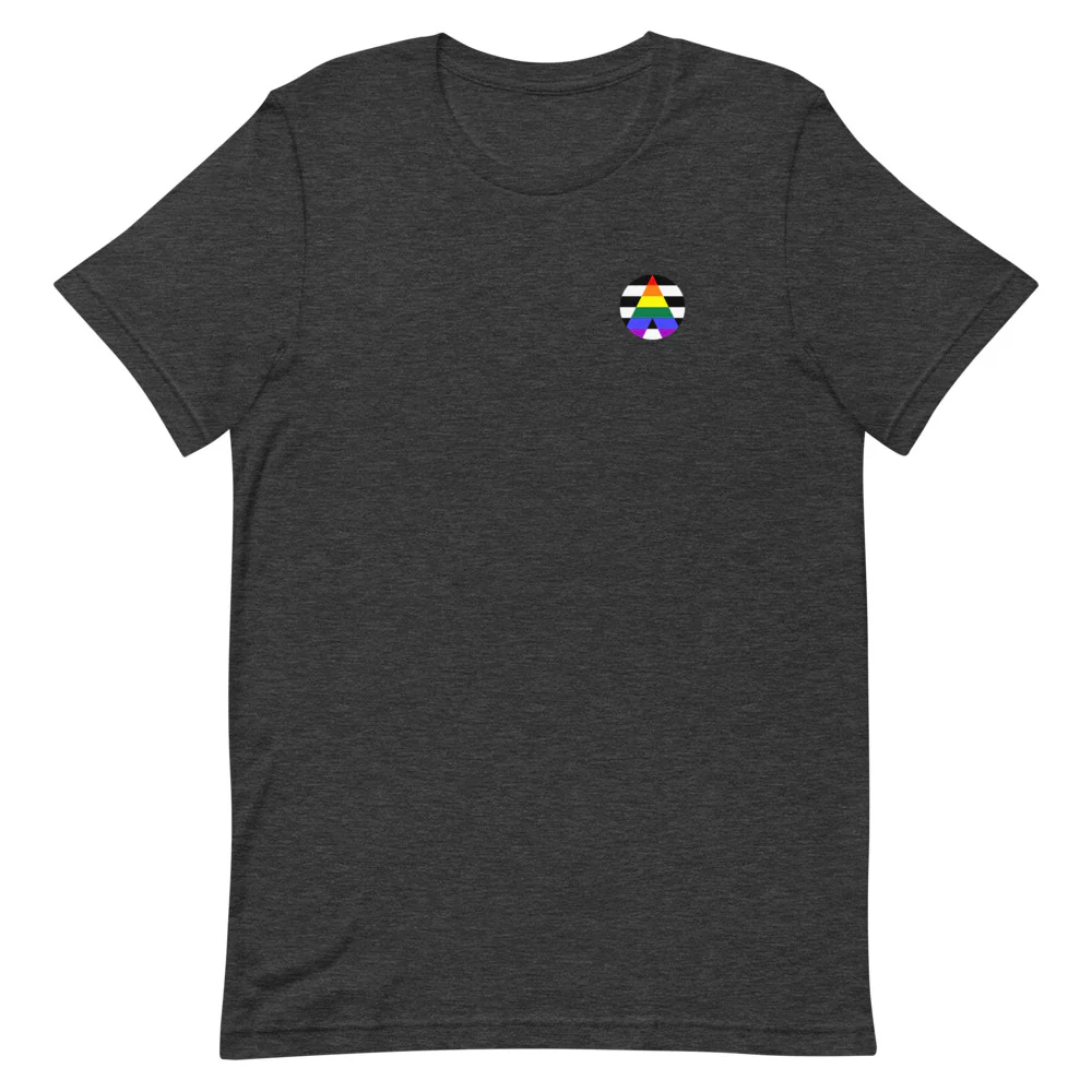 LGBTQ+ Ally Badge T-Shirt - Image 3
