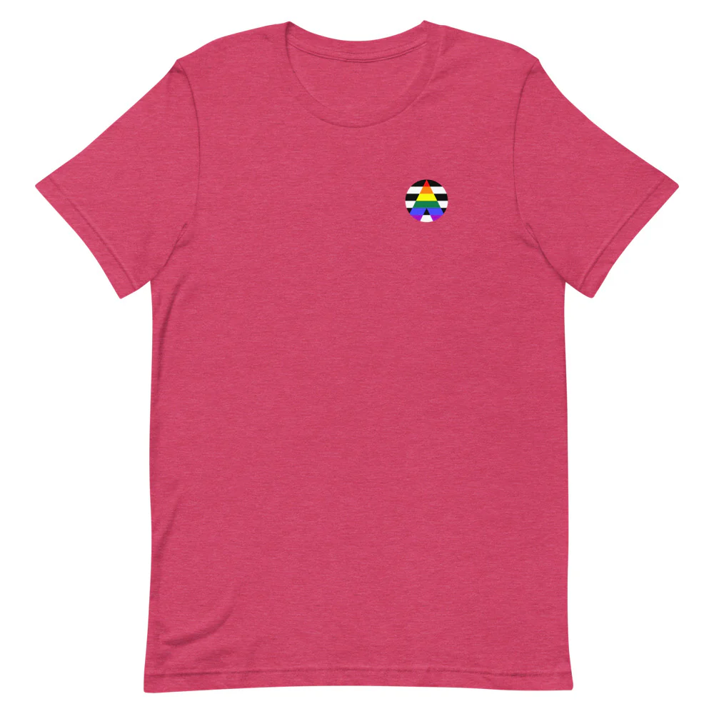 LGBTQ+ Ally Badge T-Shirt - Image 4