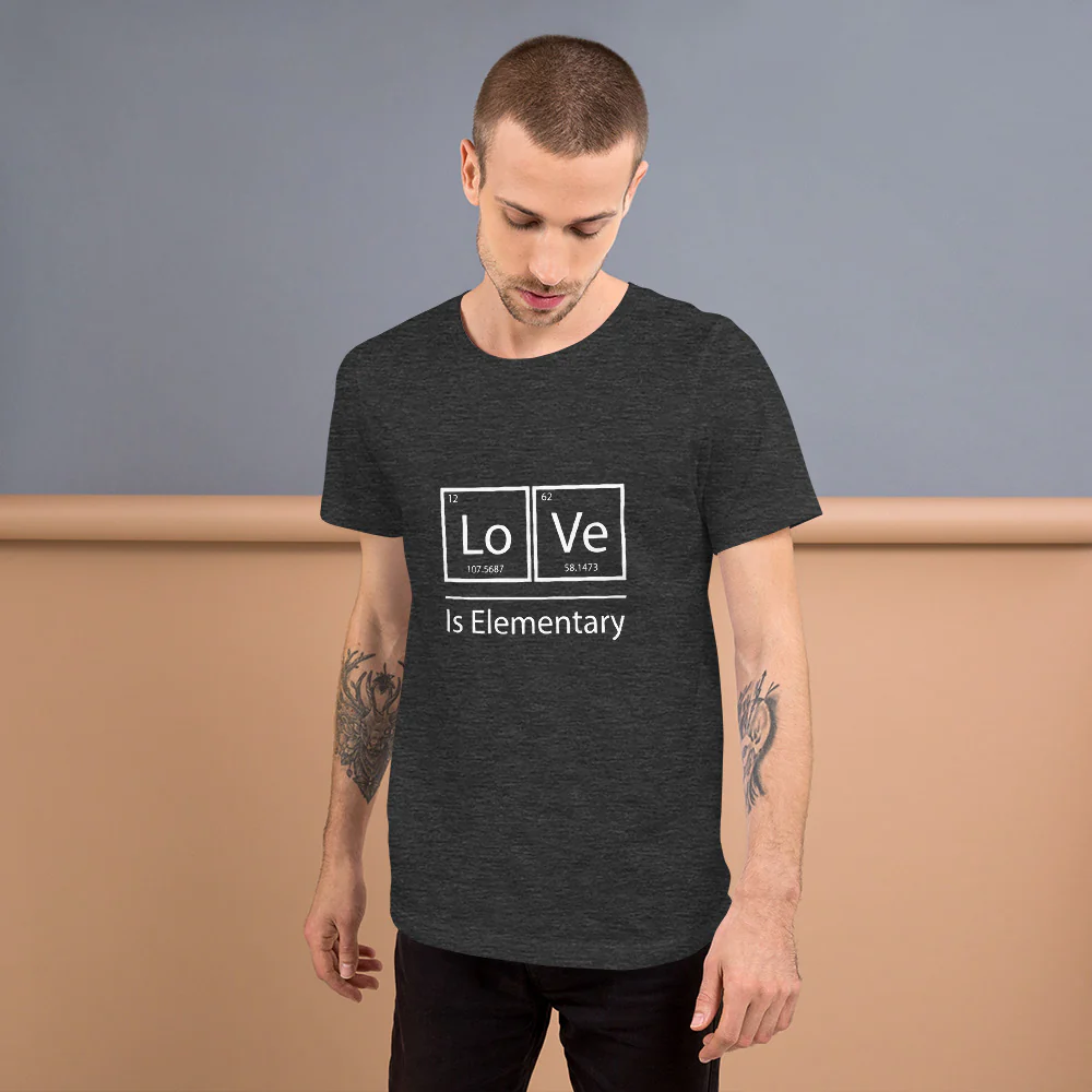 Love Is Elementary T-shirt - Image 10