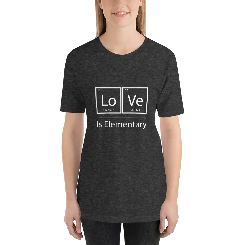 Love Is Elementary T-shirt - Image 3