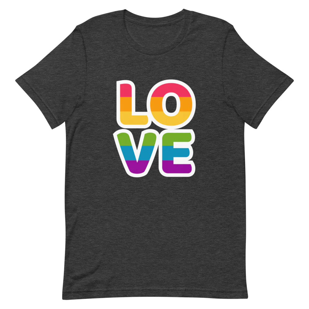 Love Rainbow T-Shirt - Image 5