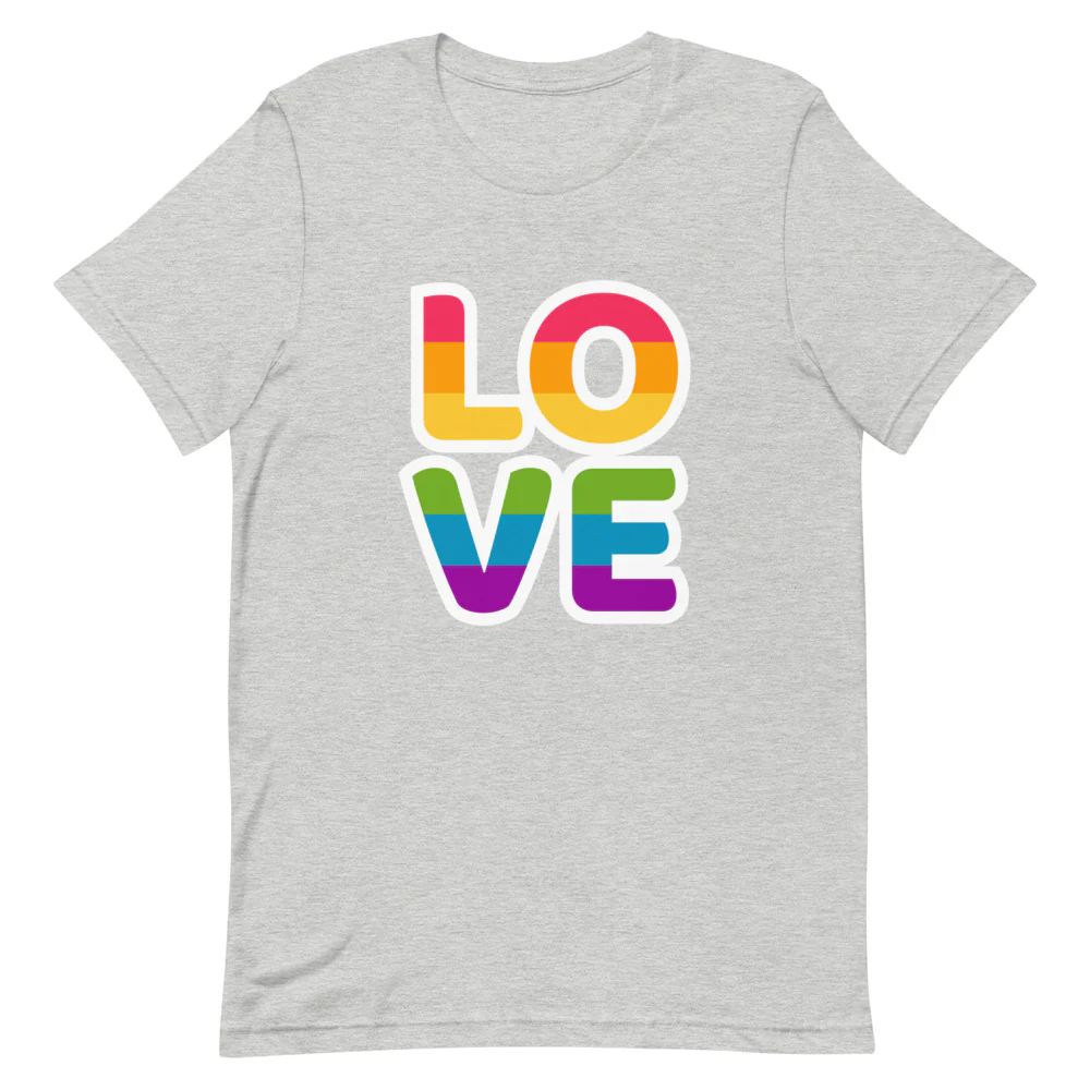 Love Rainbow T-Shirt - Image 6