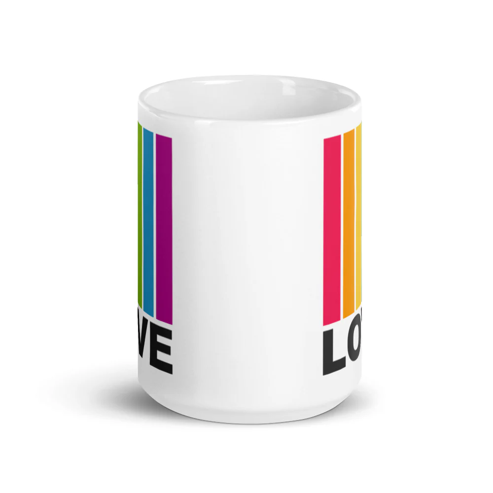 Bright Love Lines Mug - Image 6