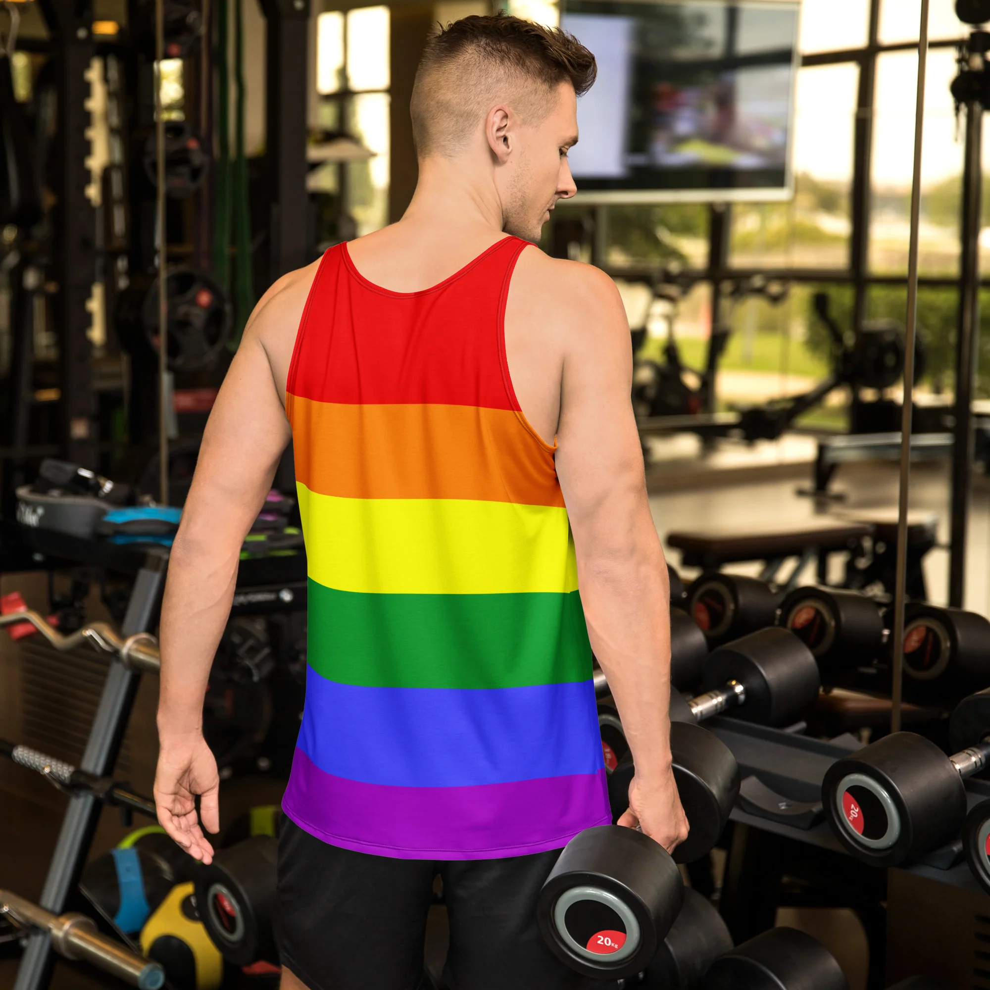 Rainbow Pride Flag Vest - Image 3