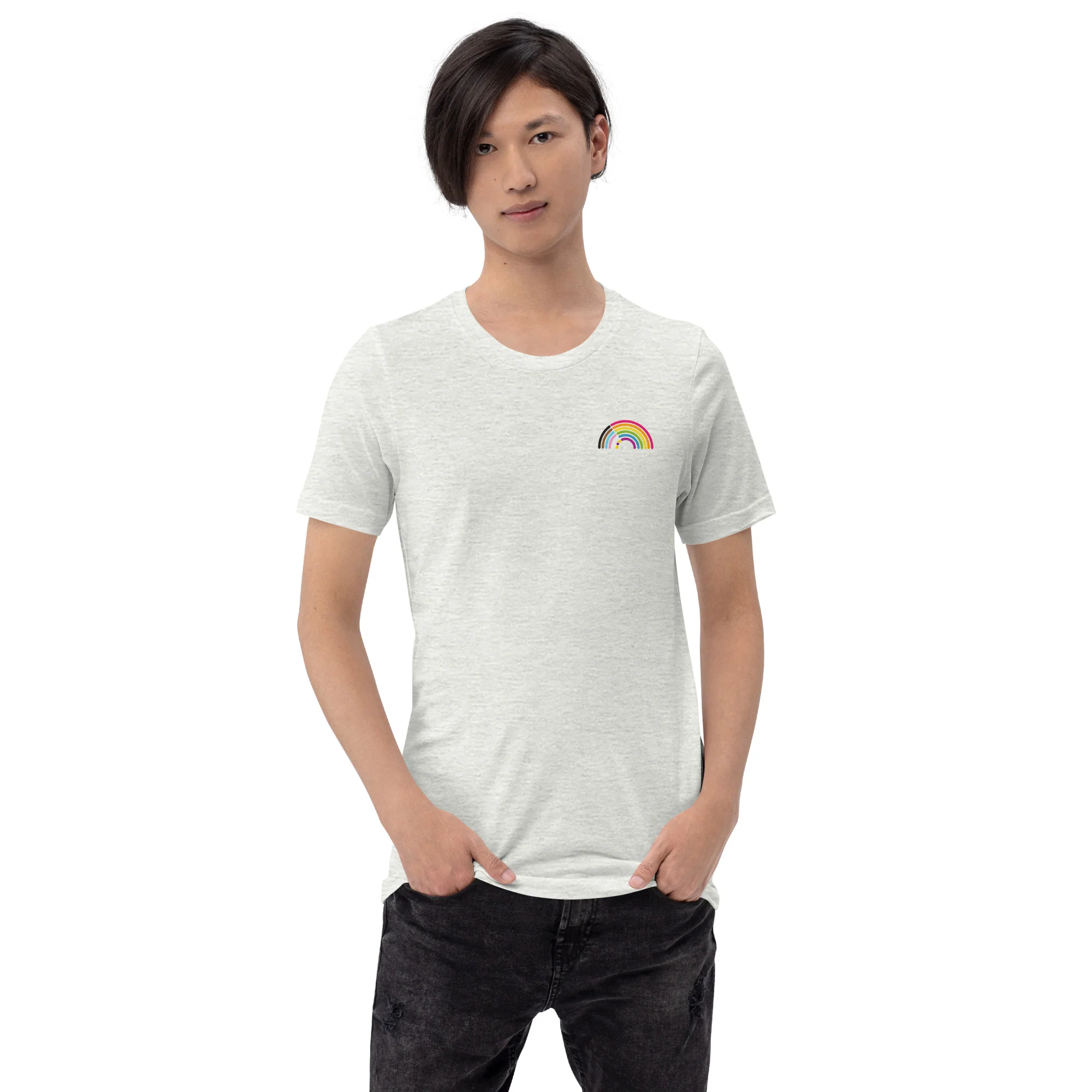 Mini Intersex Inclusive Pride Rainbow T-Shirt - Image 3
