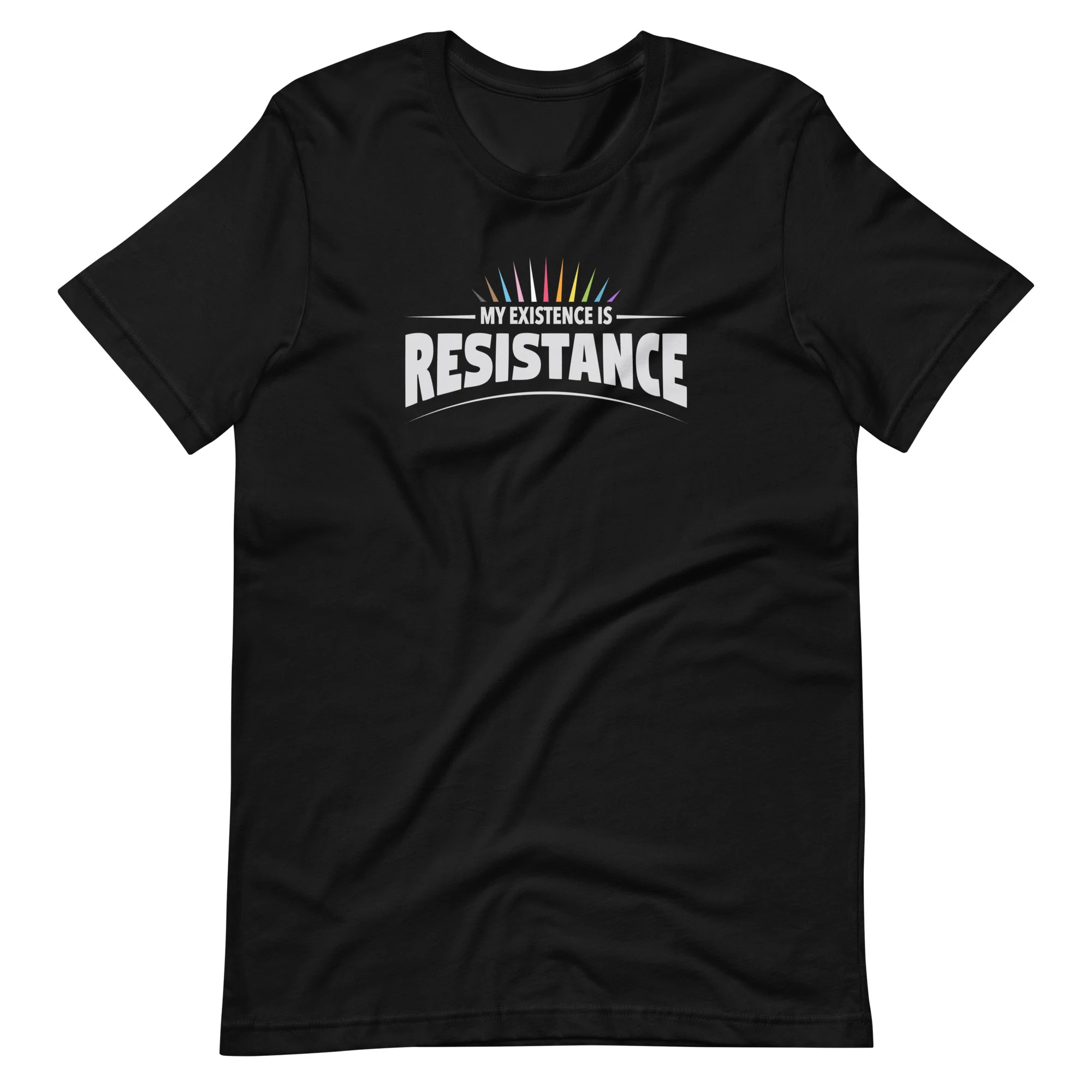 My Existence Is Resistance Rainbow Pride T-Shirt