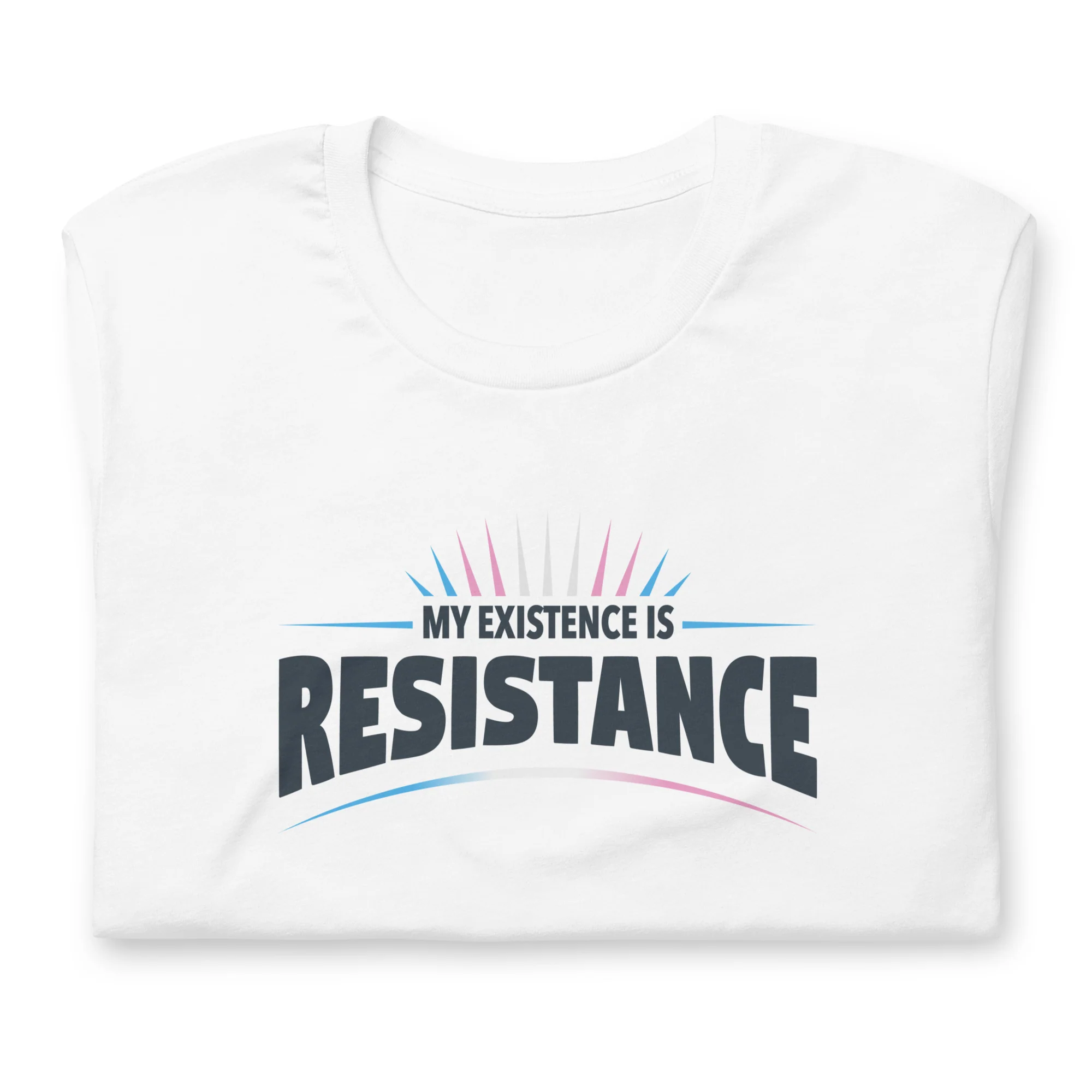 My Existence Is Resistance Trans Pride T-Shirt - Image 2