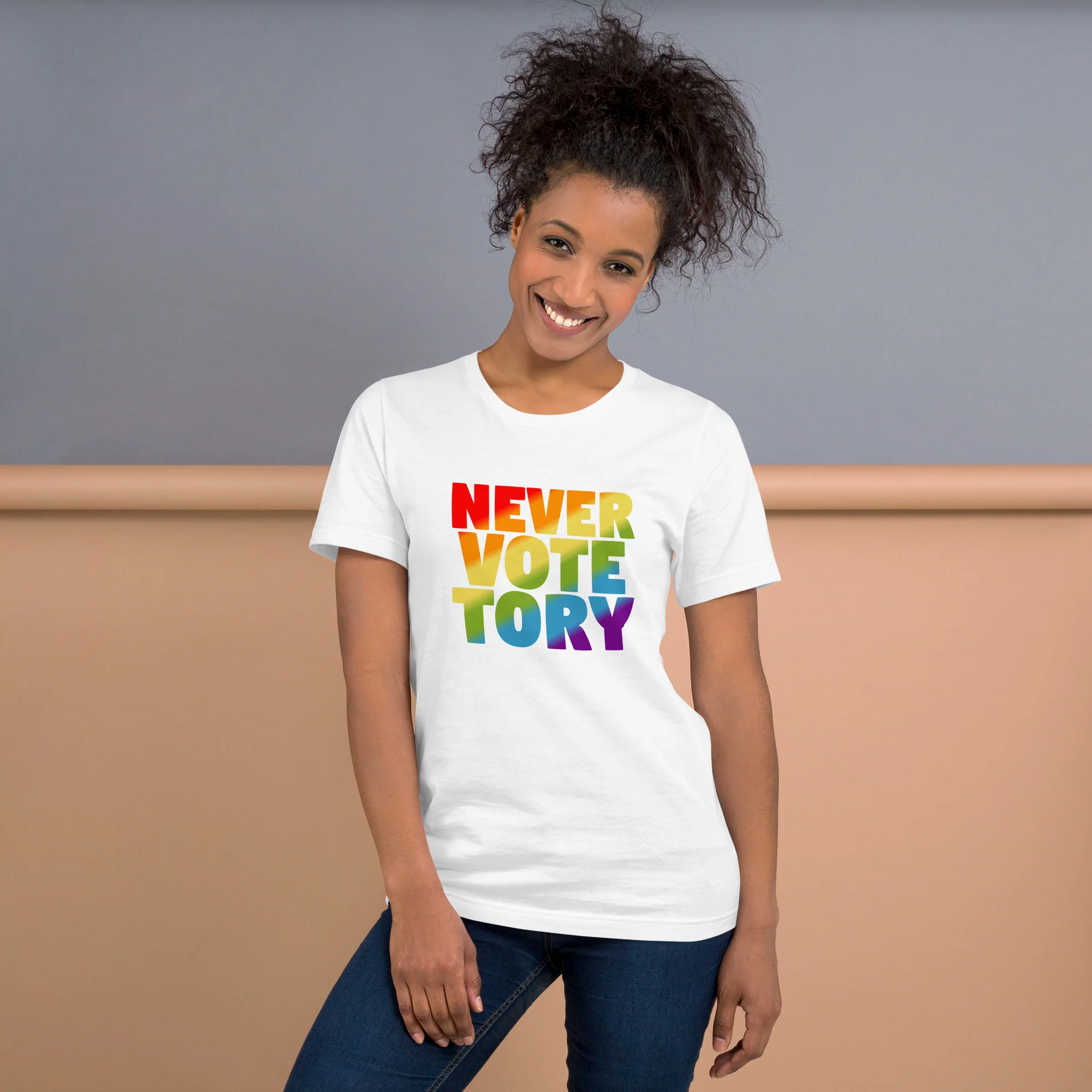Never Vote Tory T-Shirt - Image 3