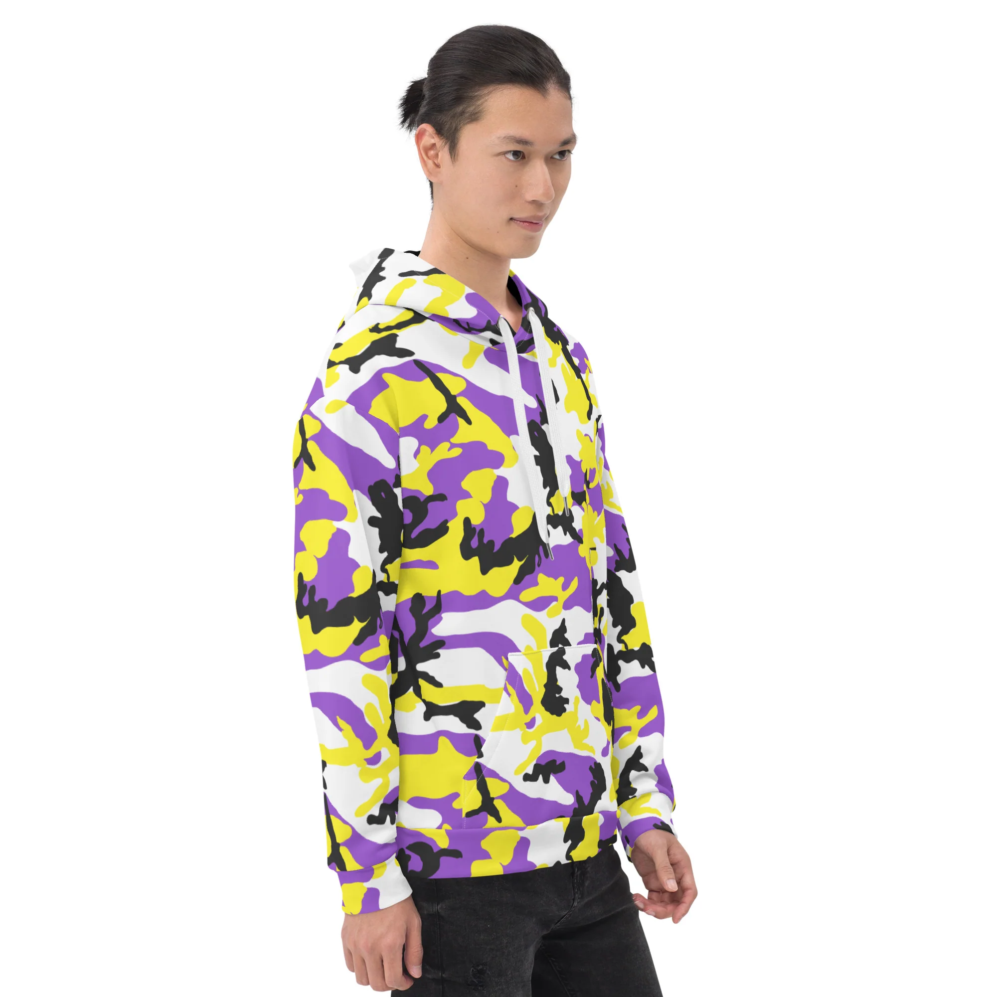 Non-Binary Camo Hoodie - Image 6