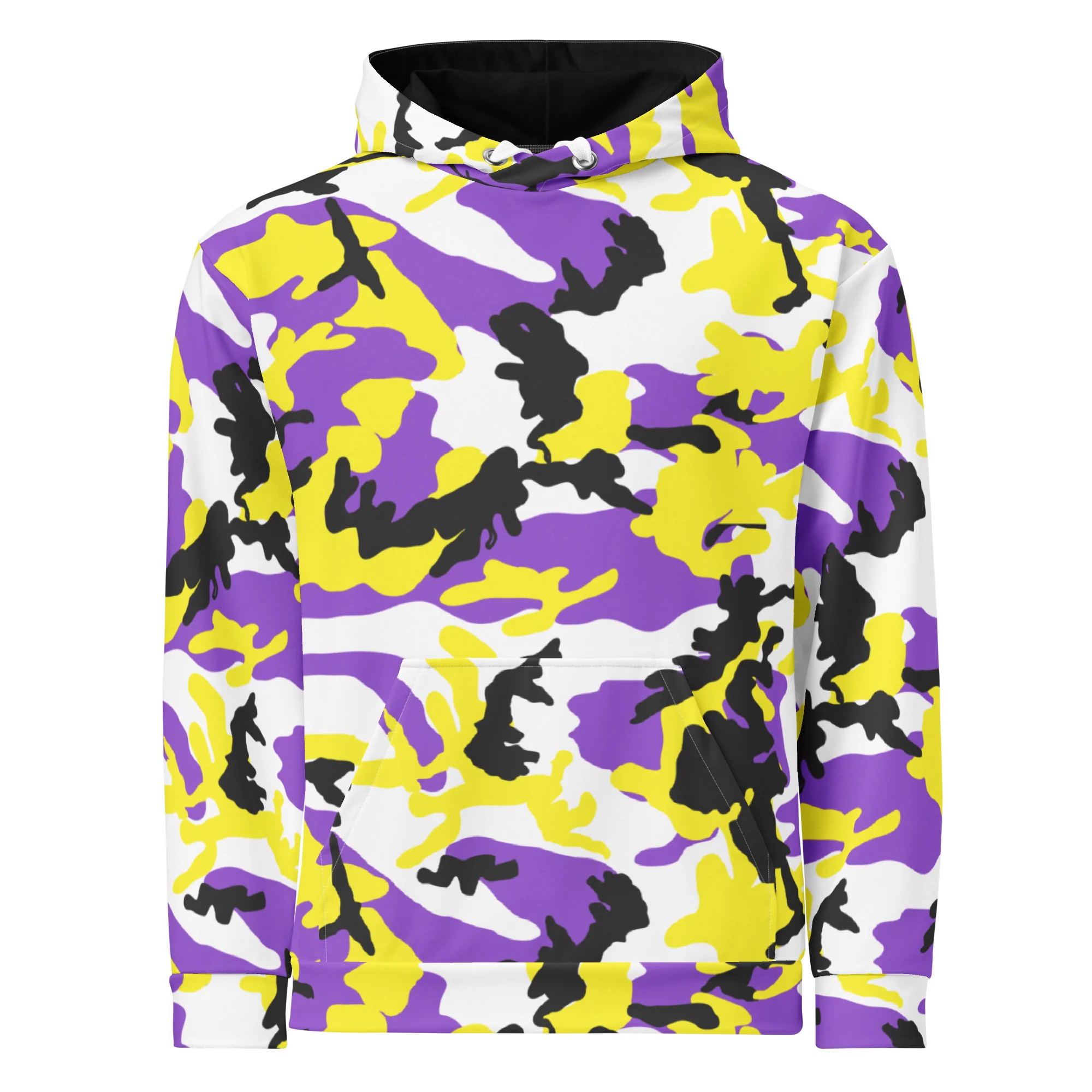 Non-Binary Camo Hoodie - Image 7