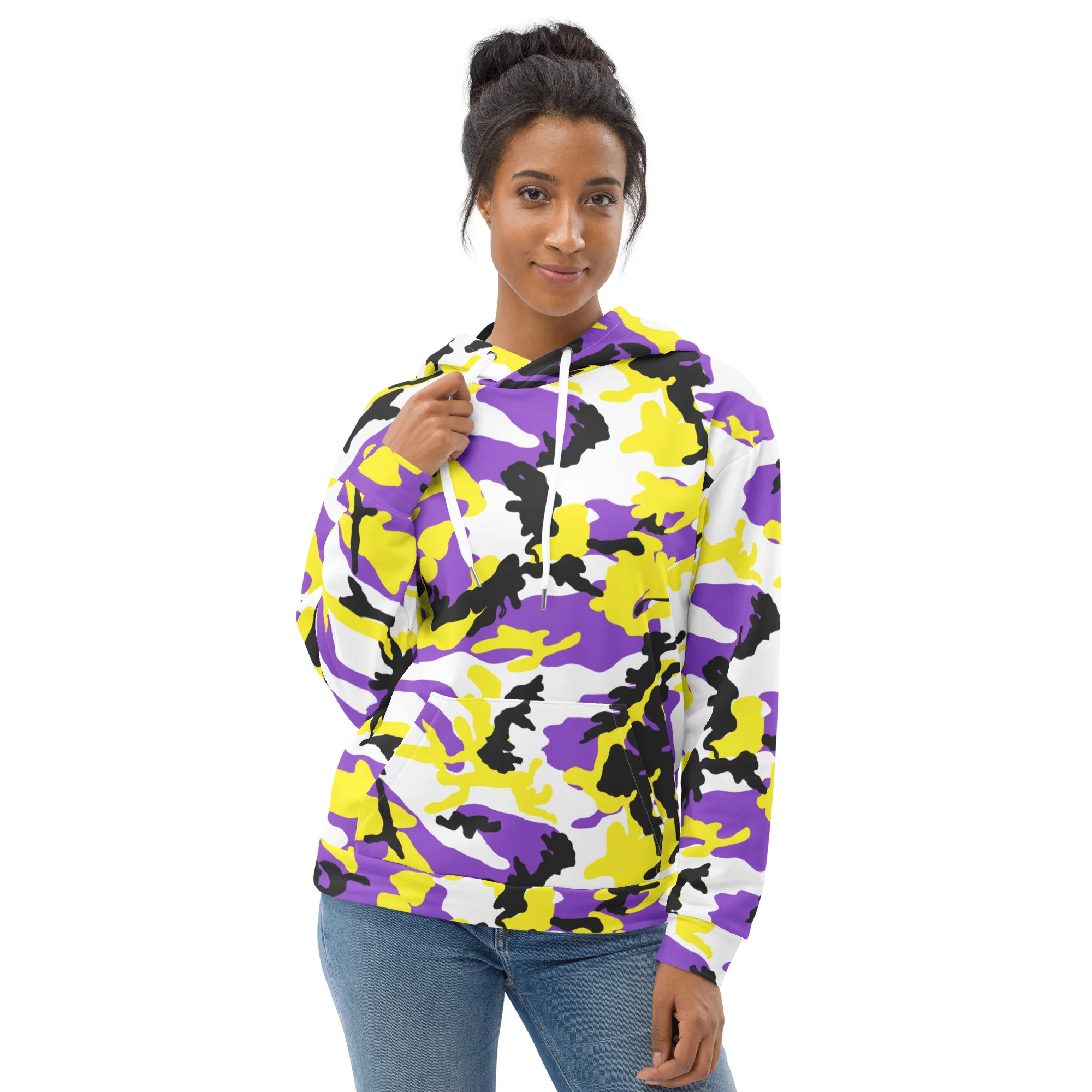 Non-Binary Camo Hoodie - Image 8