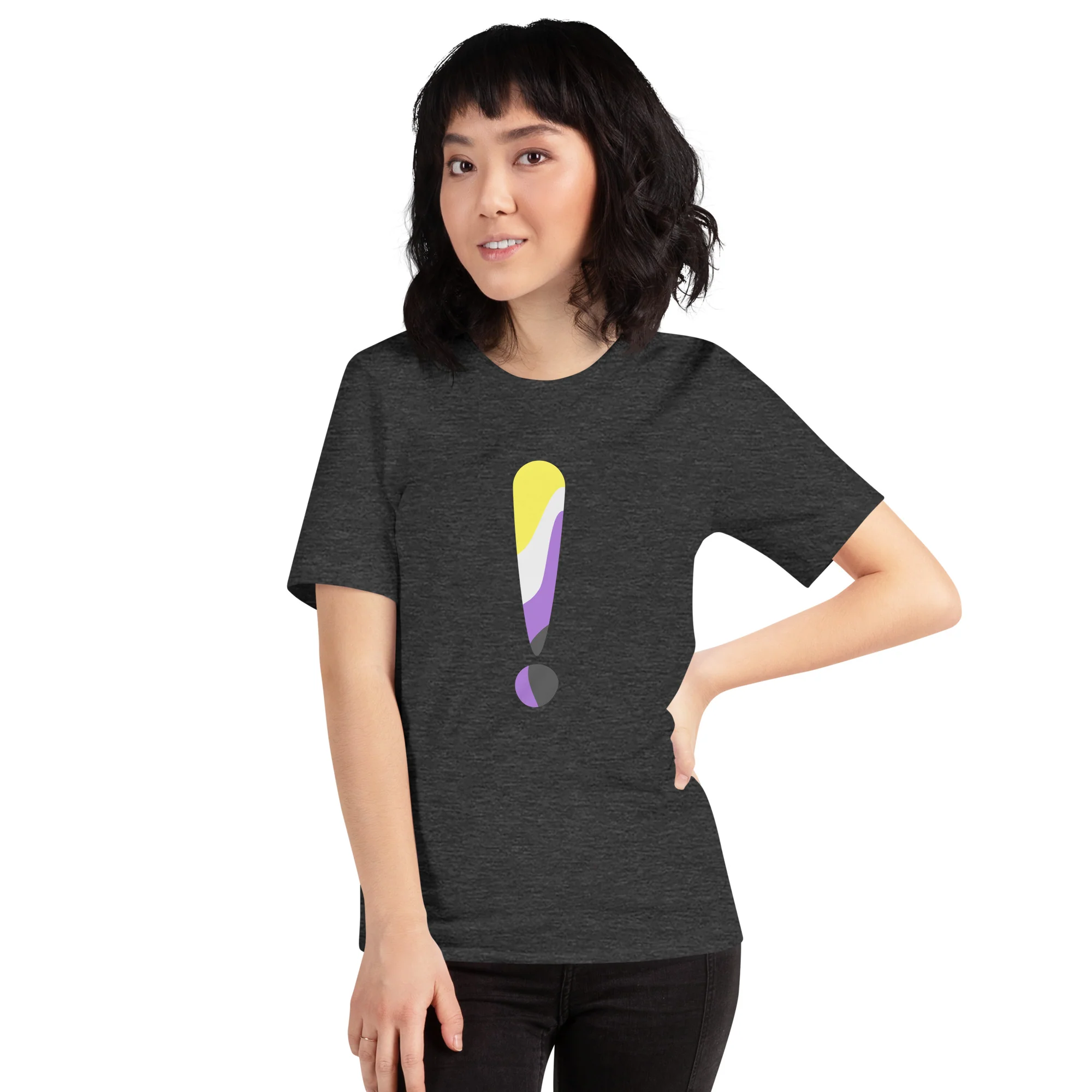 Non-Binary Exclamation T-Shirt - Image 11