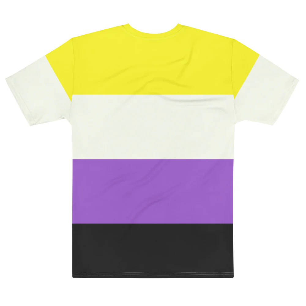 Non-Binary Pride Flag T-shirt - Image 2
