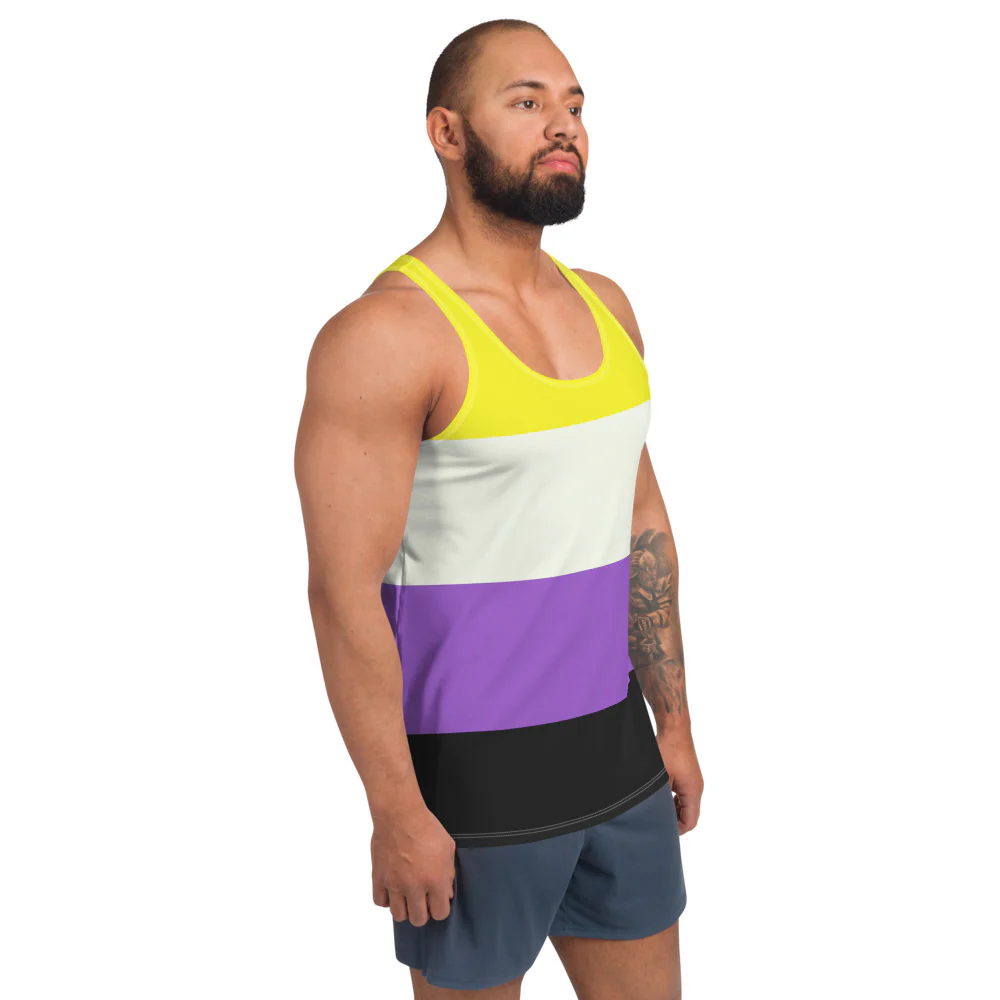 Non-Binary Pride Flag Vest - Image 5