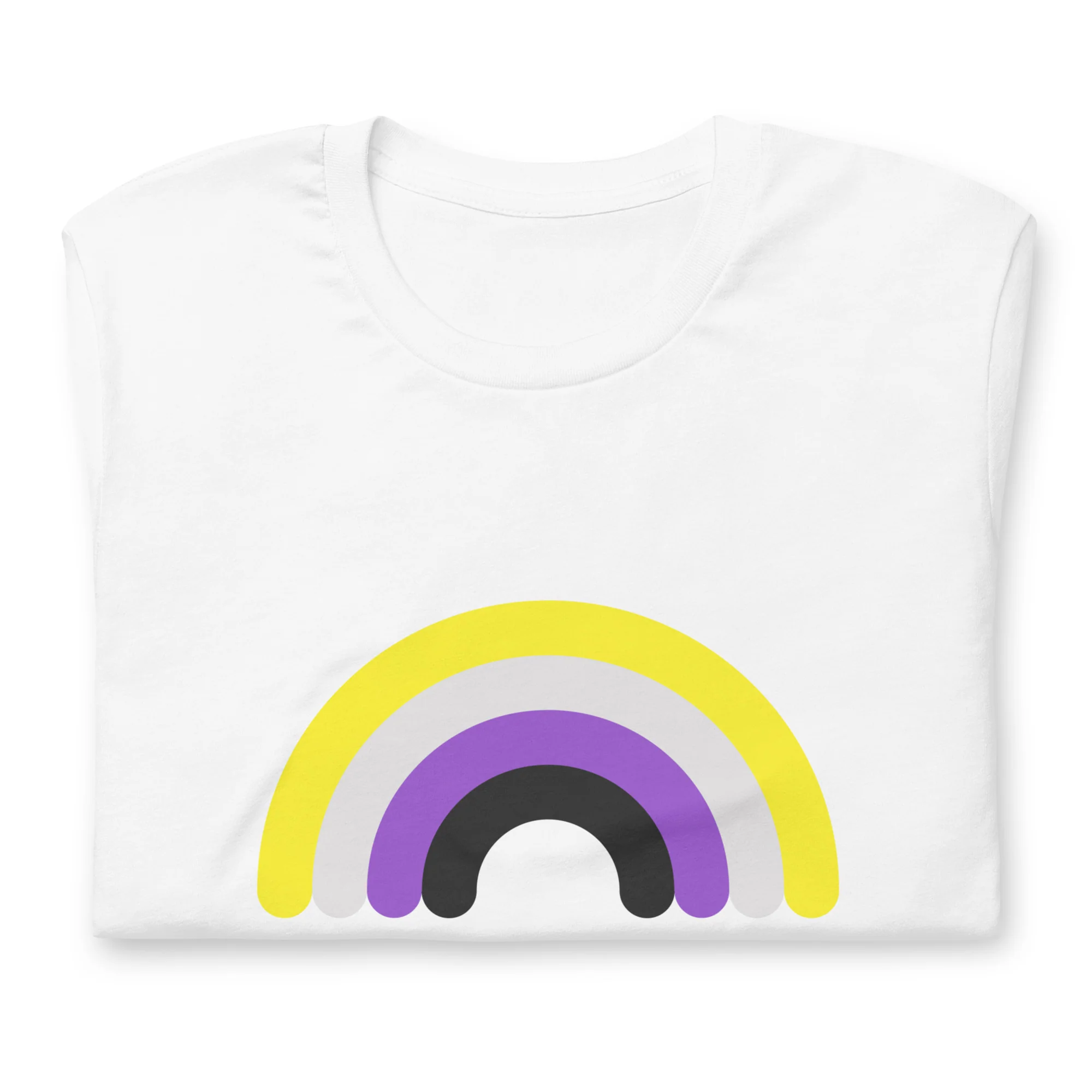 Non-Binary Rainbow T-Shirt - Image 3