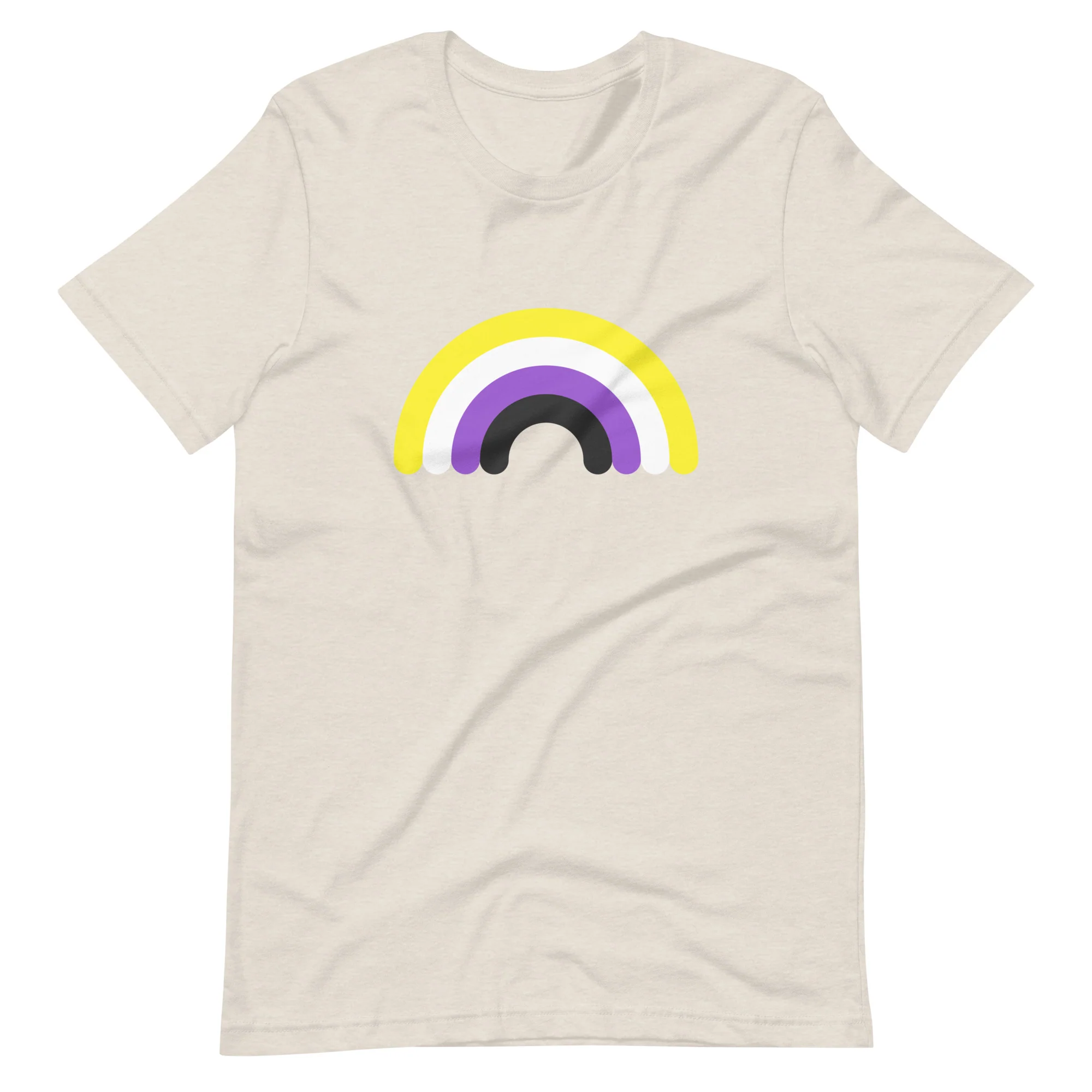 Non-Binary Rainbow T-Shirt - Image 4