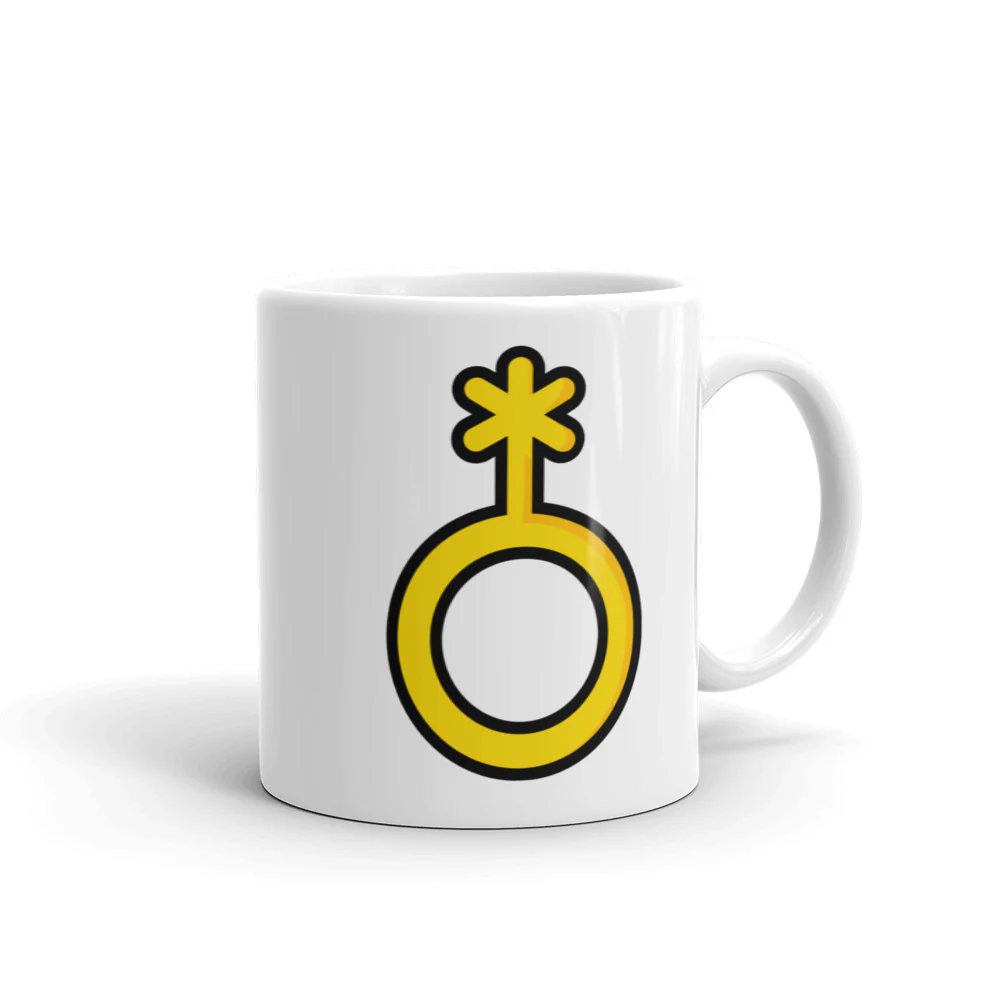 Non-Binary Symbol Mug