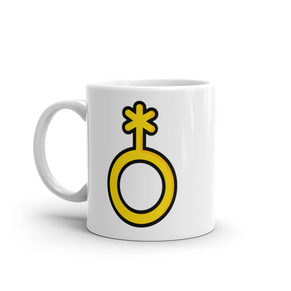 Non-Binary Symbol Mug - Image 2