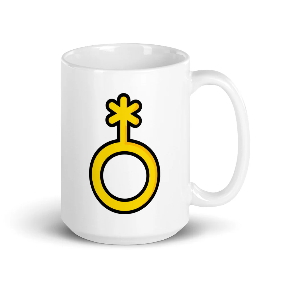 Non-Binary Symbol Mug - Image 4