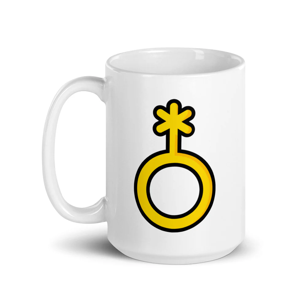 Non-Binary Symbol Mug - Image 5