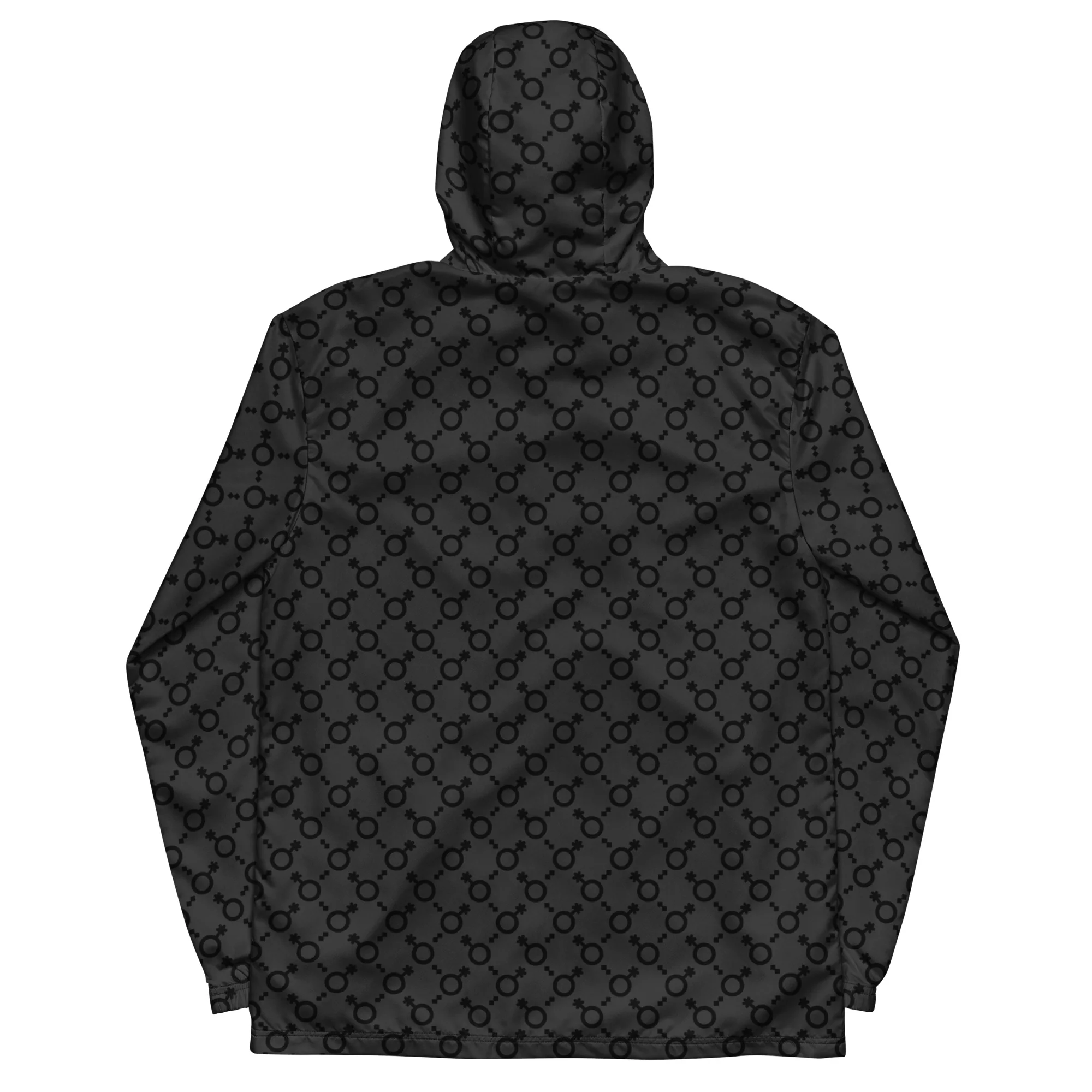 Non-Binary Symbol Pattern Windbreaker - Image 7
