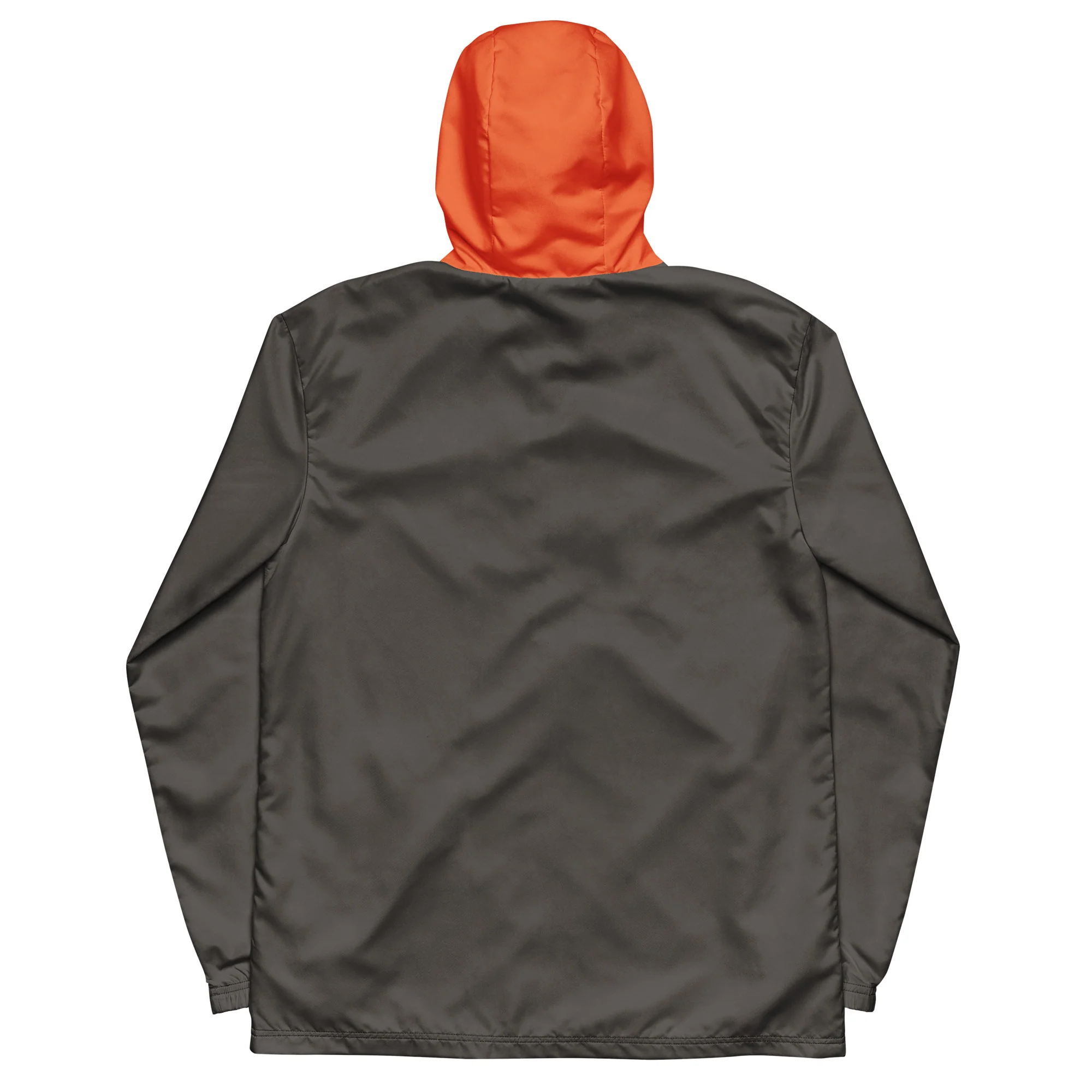 Olive With Orange Hood Windbreaker - Image 8