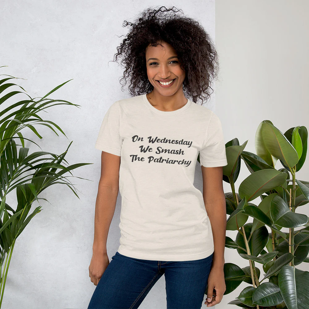 On Wednesday We Smash The Patriarchy T-Shirt - Image 2