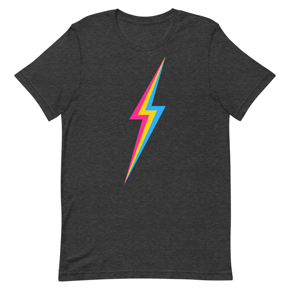 Pansexual Lightning T-Shirt - Image 5