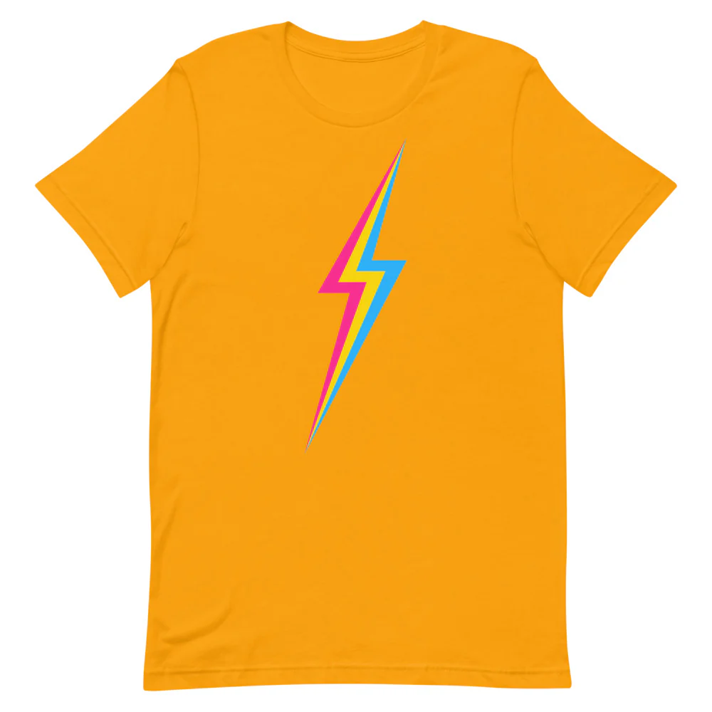 Pansexual Lightning T-Shirt - Image 6