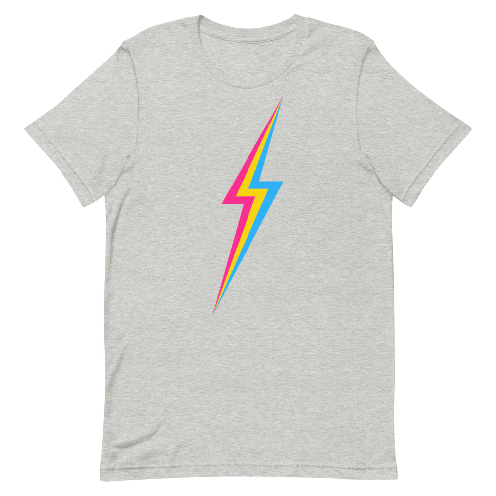 Pansexual Lightning T-Shirt - Image 8