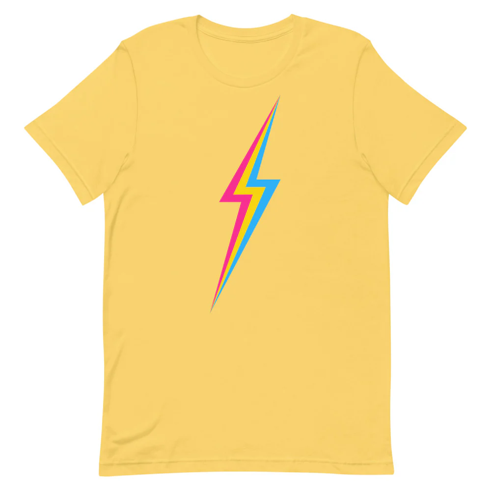 Pansexual Lightning T-Shirt - Image 9