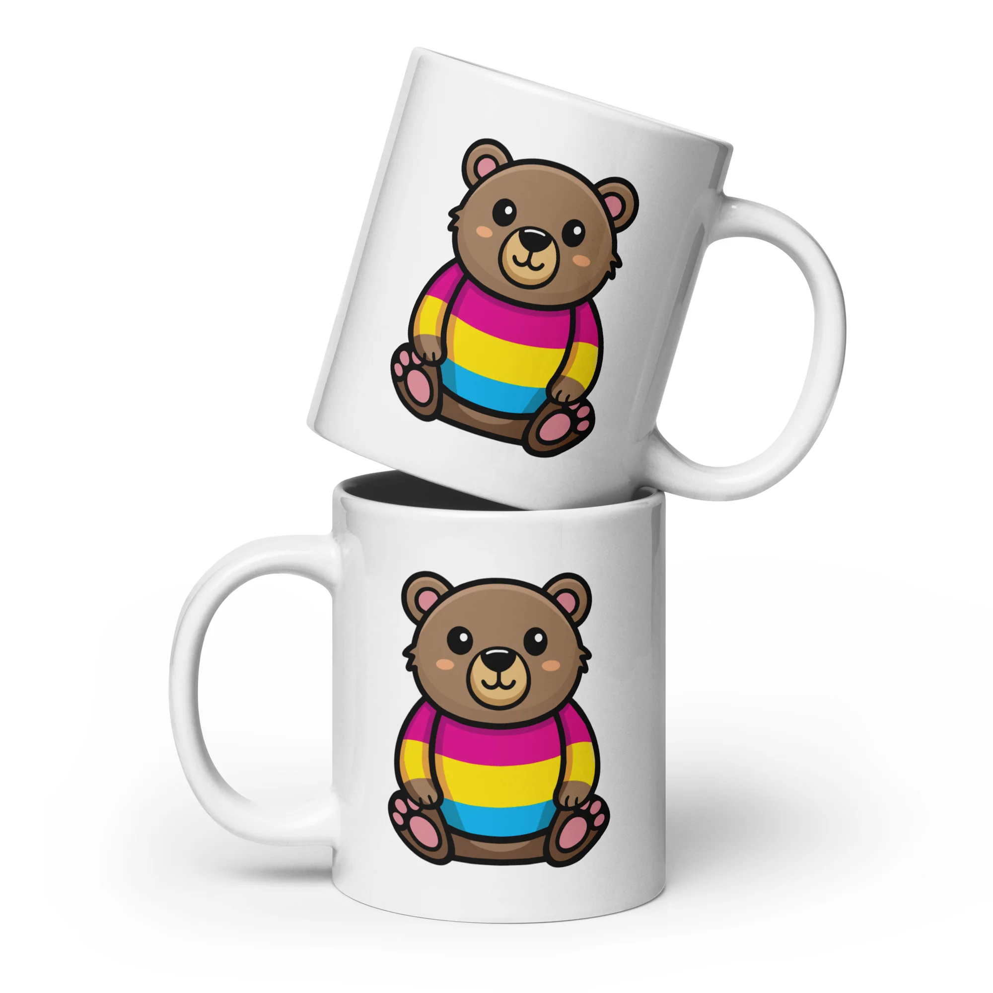 Pansexual Pride Bear Mug - Image 3