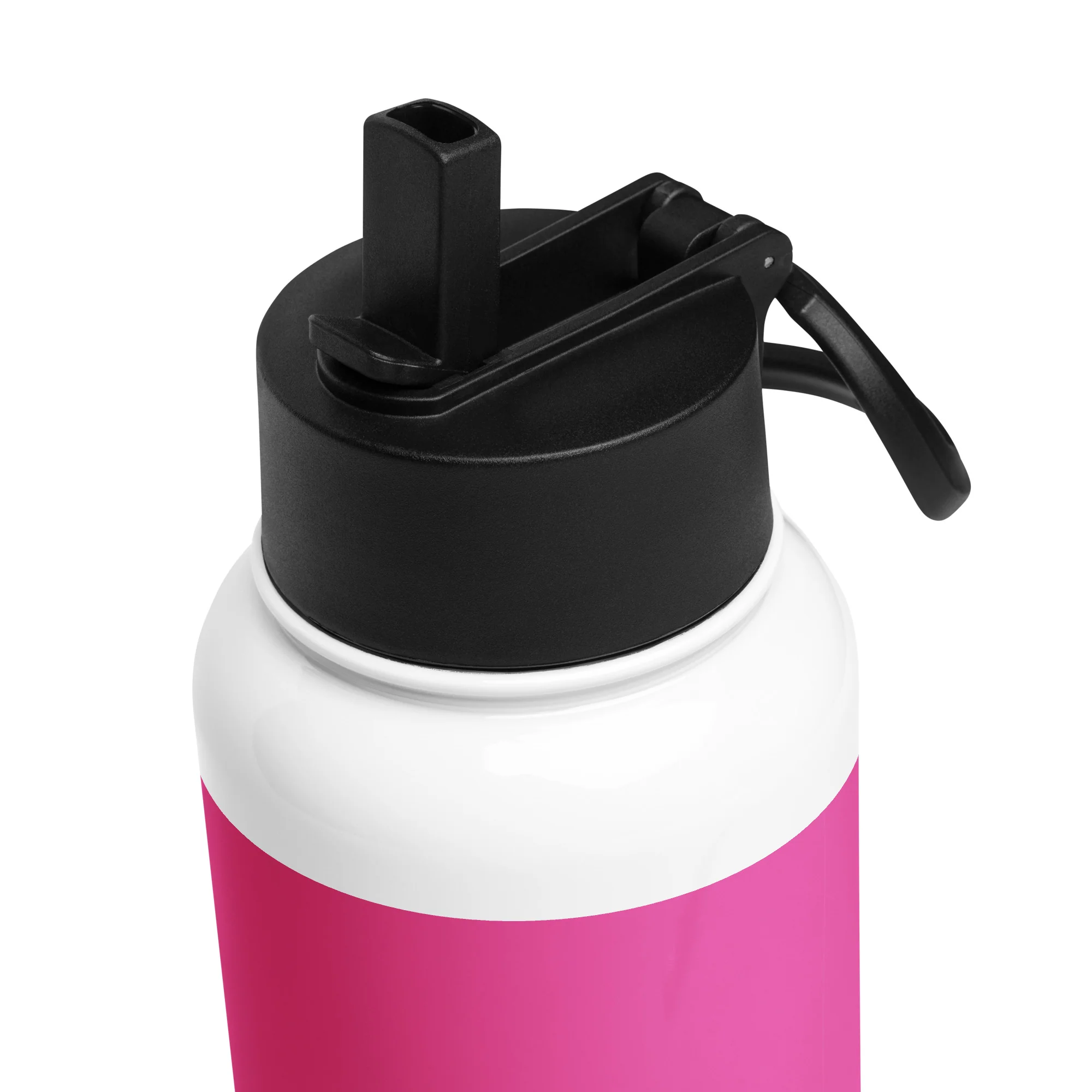 Pansexual Pride Flag Stainless Steel Water Bottle - Image 4