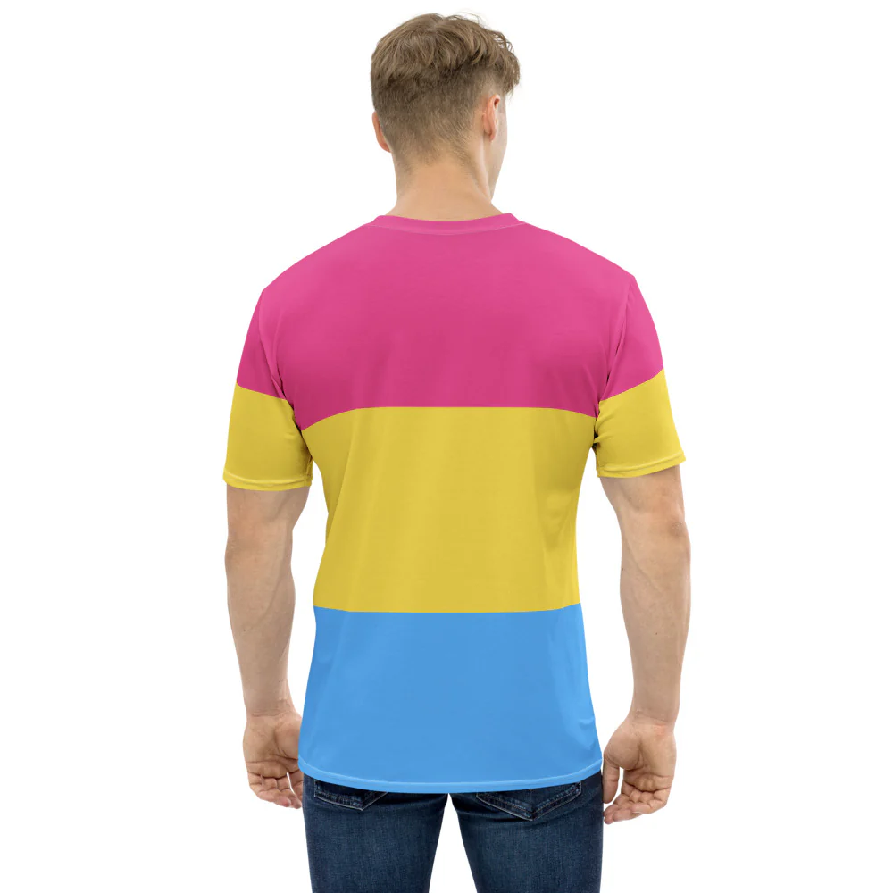Pansexual Pride Flag T-shirt - Image 3